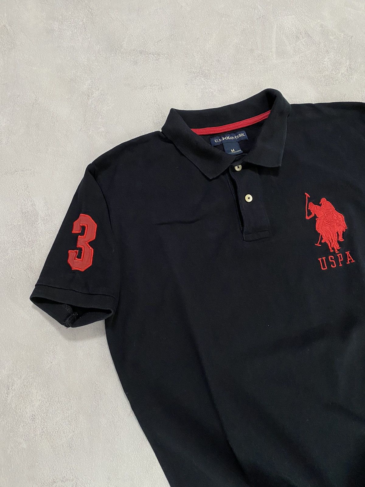 U.S. Polo Assn. 3️⃣ Vintage Polo U.S Polo ASSN Size US M / EU 48-50 / 2 - 2 Thumbnail