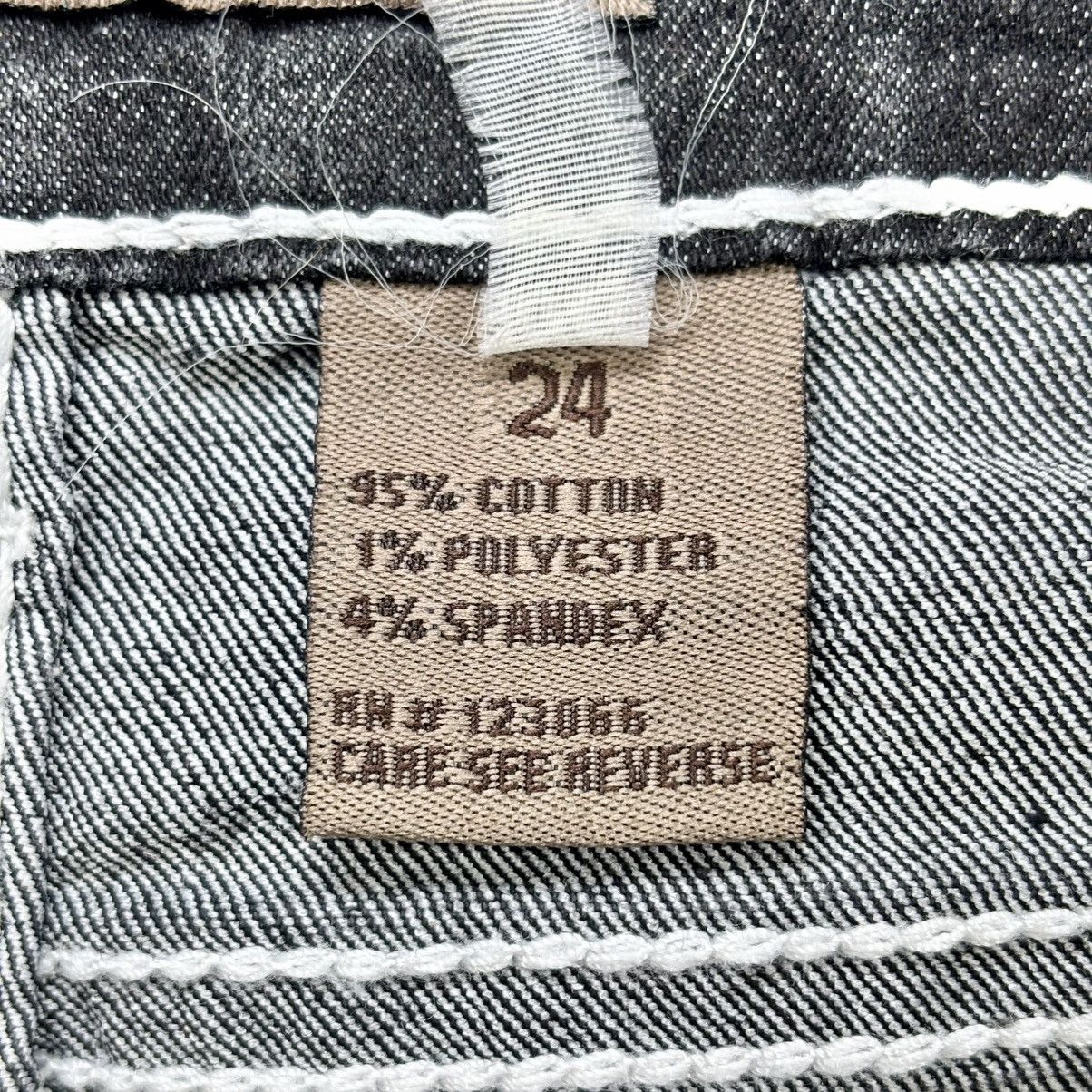 Other Five Jungle & Co Jeans sz 24 Embroidered Black Straight Size US 26 / EU 42 - 4 Thumbnail