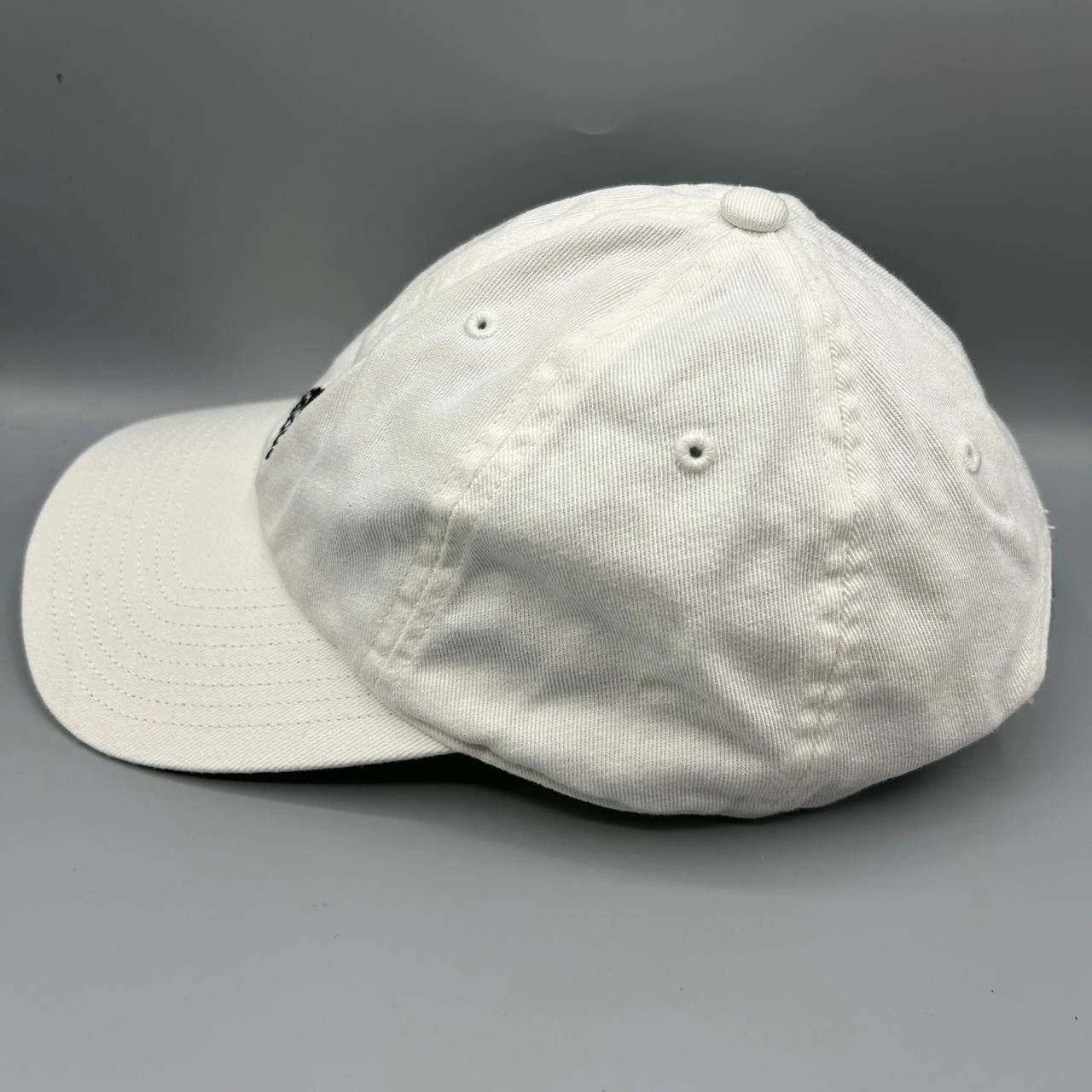 Adidas Adidas 3 Stripes Aeroready Hat Men White Strap Back Cotton Size ONE SIZE - 6 Thumbnail
