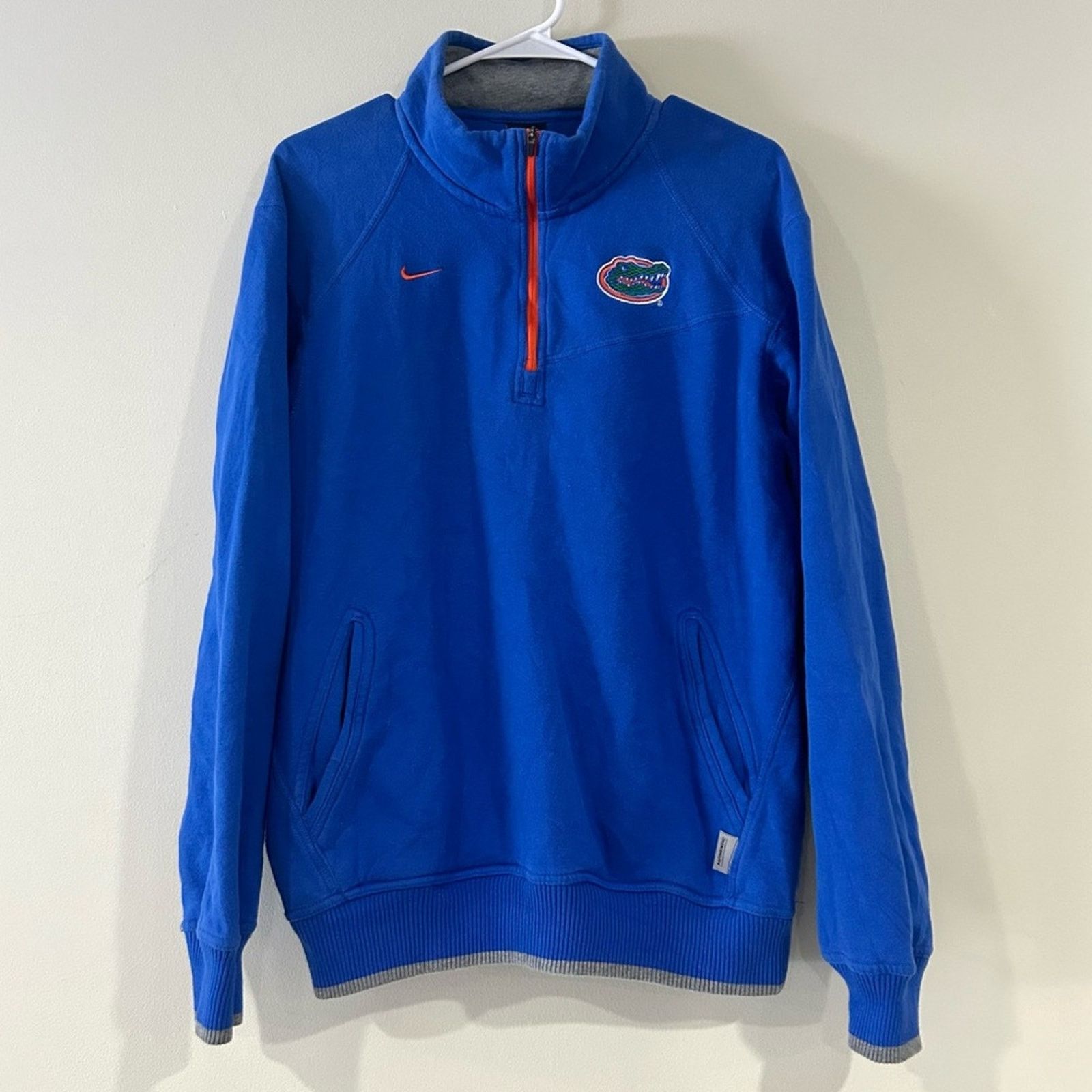 Nike Nike Florida Gators Quarter Zip Pullover Size US M / EU 48-50 / 2 - 1 Thumbnail