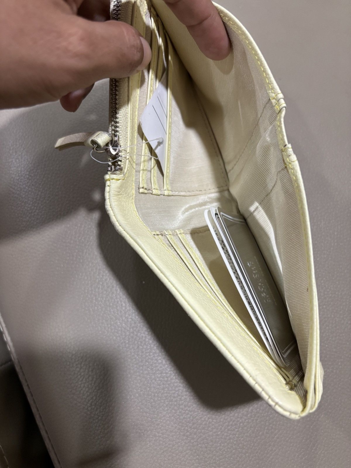 Japanese Brand Authentic Samantha Thavas Leather Zipper Wallet Size ONE SIZE - 8 Thumbnail