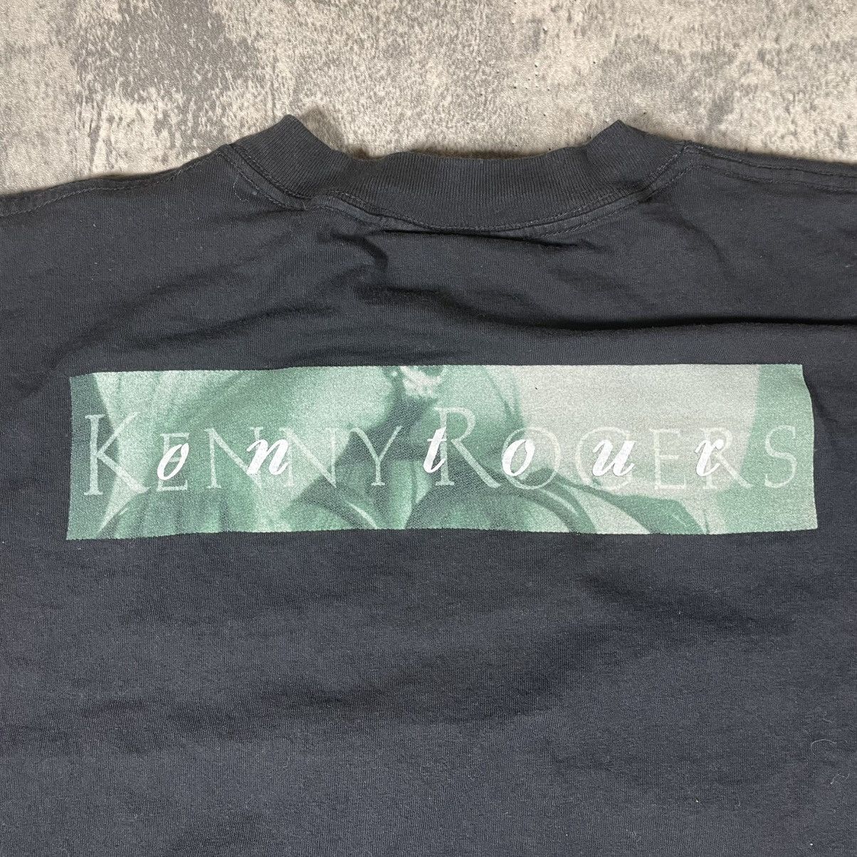 Tultex Kenny Rogers Vintage 1995 Tshirt Size US L / EU 52-54 / 3 - 5 Thumbnail