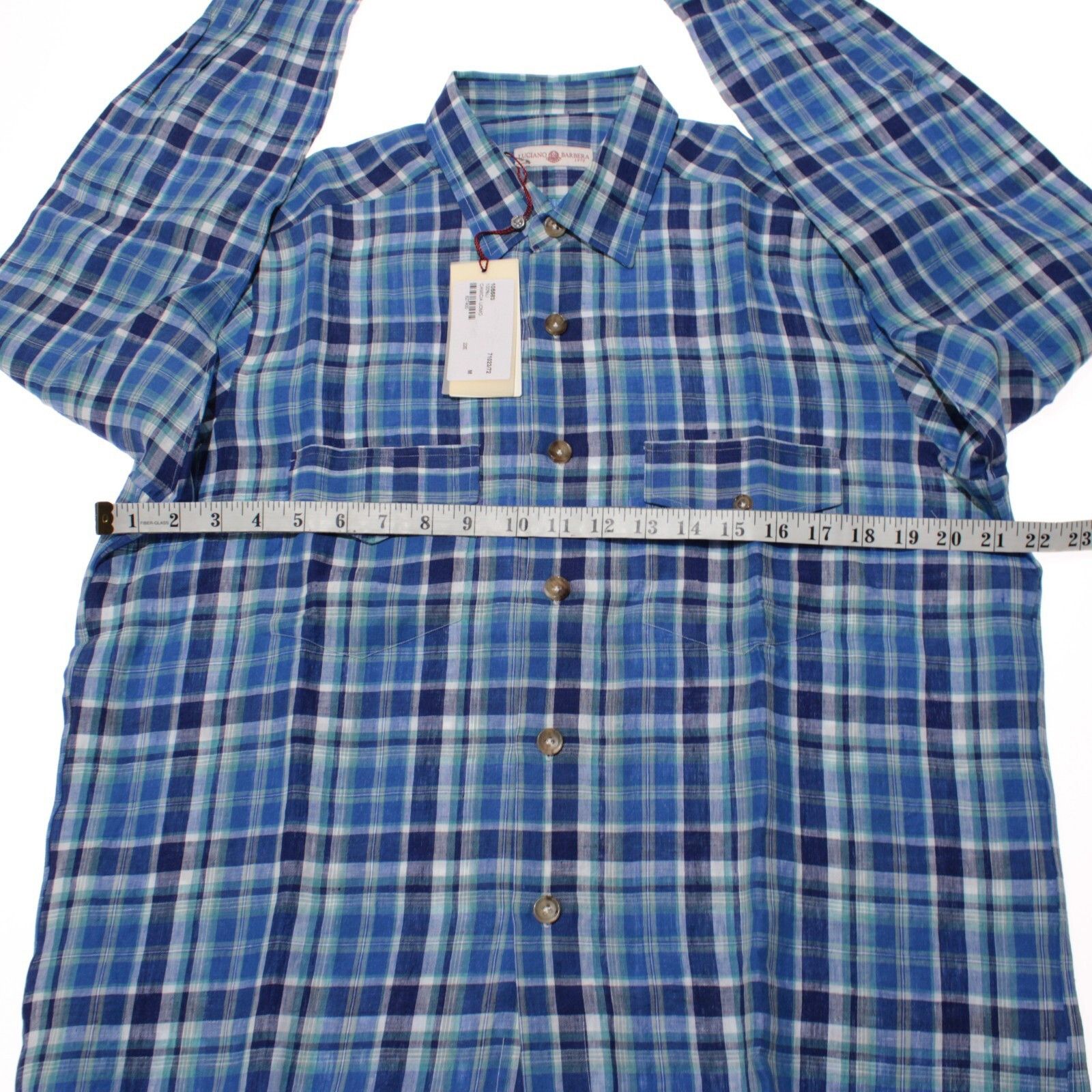 Luciano Barbera Luciano Barbera New with tags Shirt Size M US In Blue Size US M / EU 48-50 / 2 - 4 Thumbnail