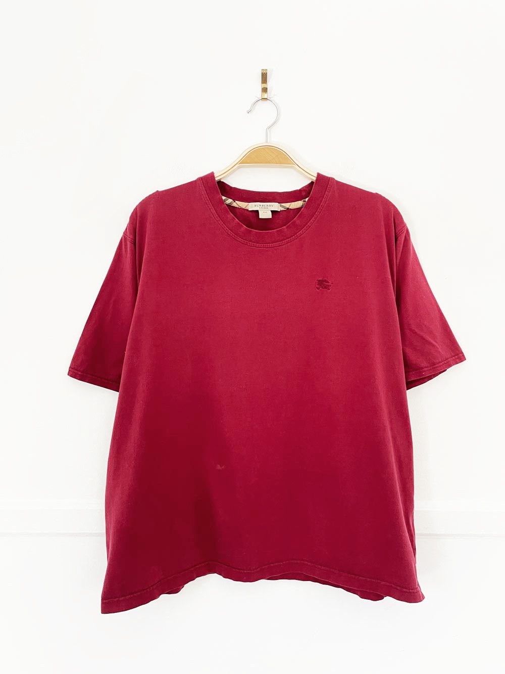 Burberry burberry embroidered logo tee Size US M / EU 48-50 / 2 - 1 Thumbnail