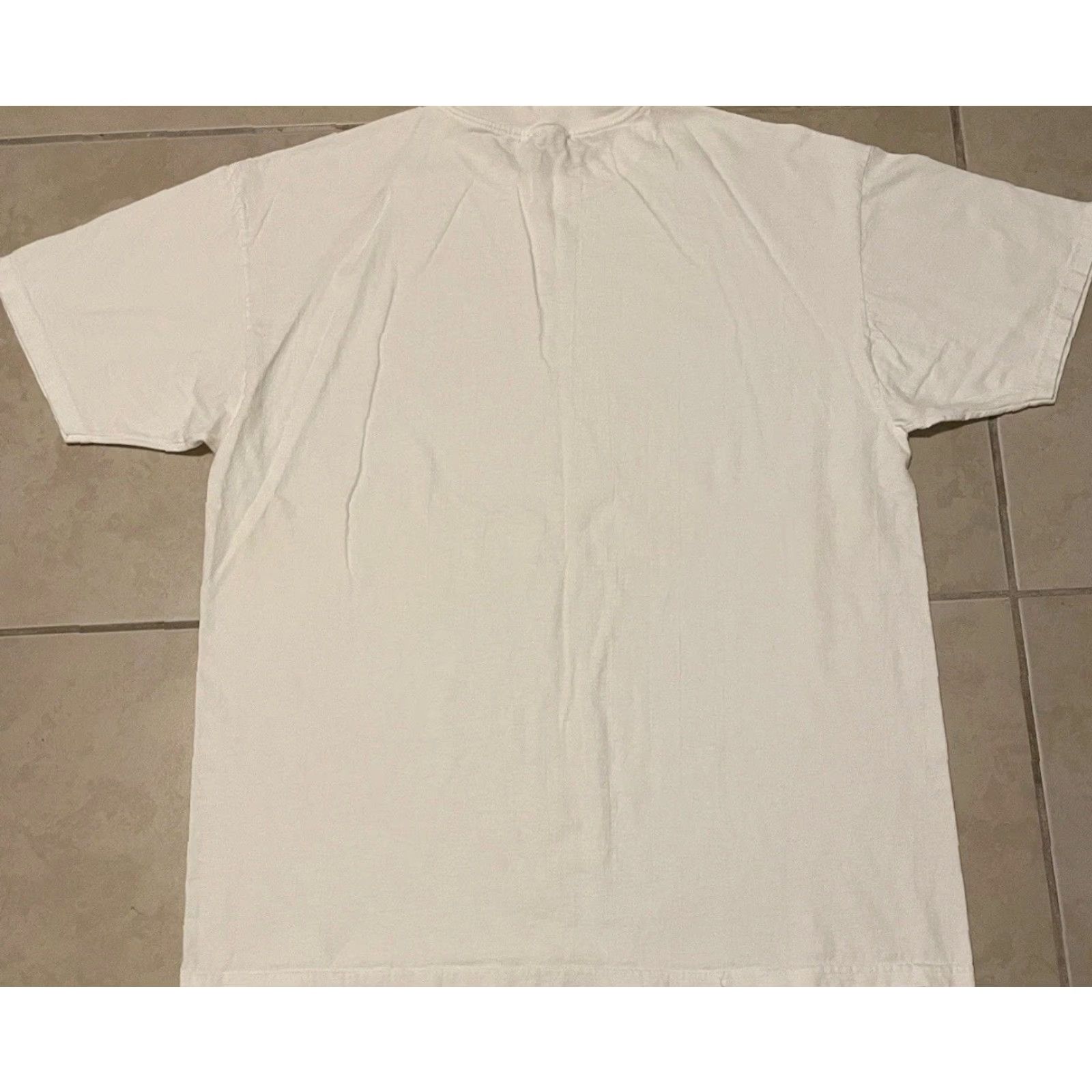 Champion VINTAGE Champion GE Faded Promo Shirt XL Men White 90s 80s Vintage Graphic T-Shirt Stadium Rock College Technology USA Size US XL / EU 56 / 4 - 5 Thumbnail