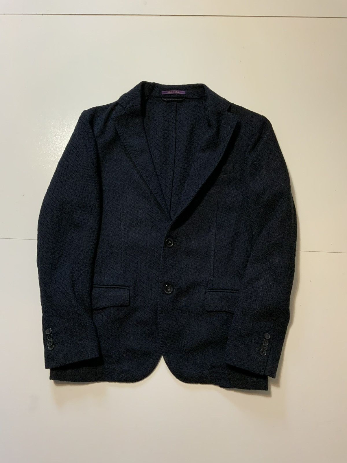 Liberty London Liberty Of London Made Italy Woven Two Button Blazer Jacket Size 48R - 1 Thumbnail