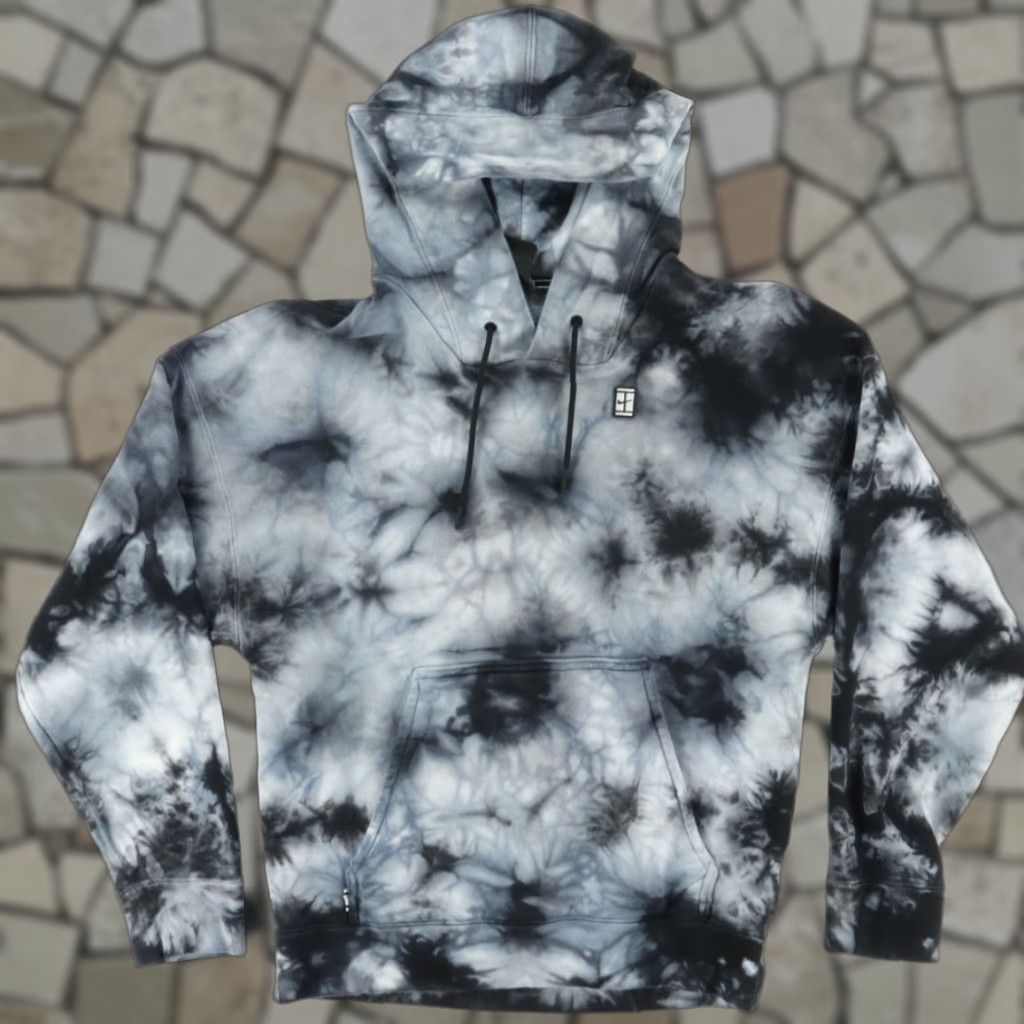 Nike Nike Court Fleece Tie-Dye Hoodie Shirt Black Men S Size US S / EU 44-46 / 1 - 1 Thumbnail