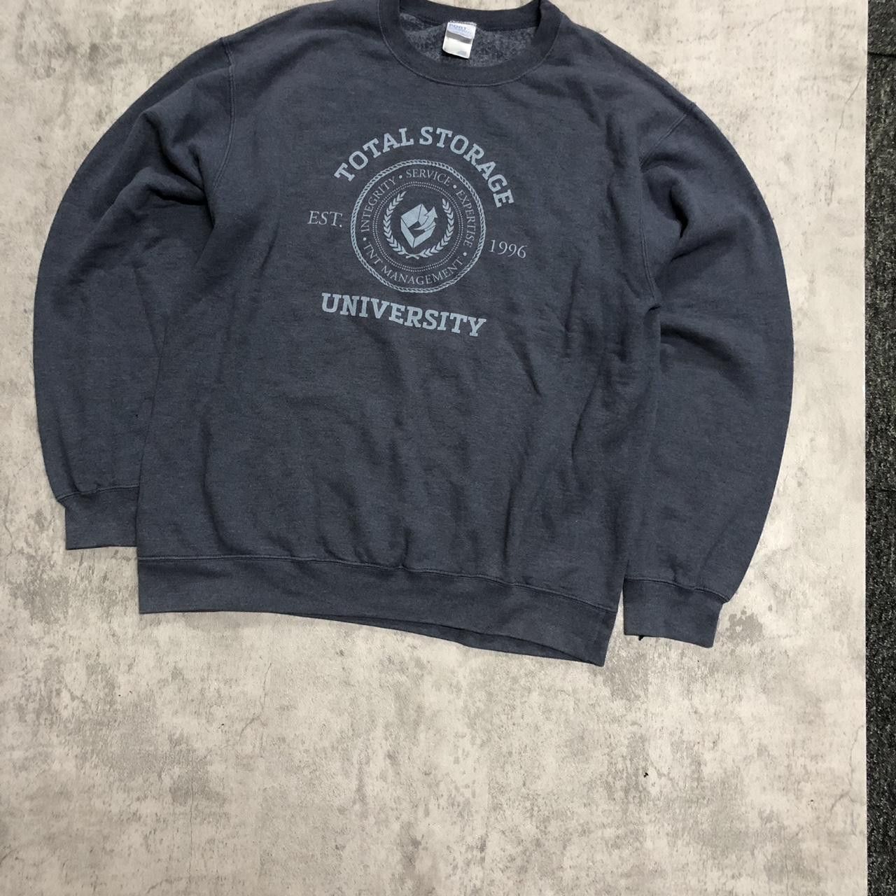 Other Grey vintage 90s University graphic print #90s Size US L / EU 52-54 / 3 - 1 Thumbnail