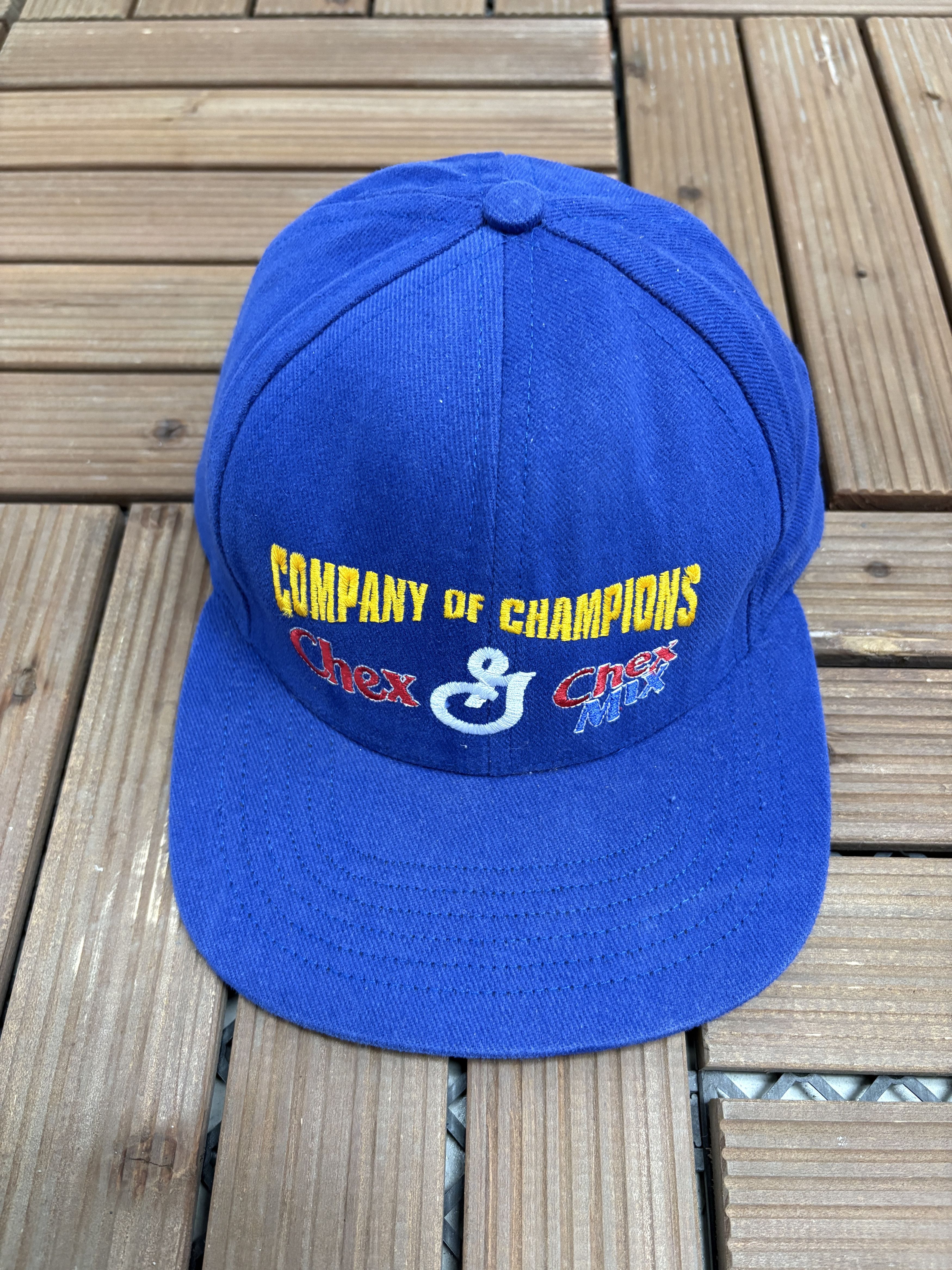 Vintage General Mills Company Of Champions Vintage Blue Hat Cap Size ONE SIZE - 2 Thumbnail