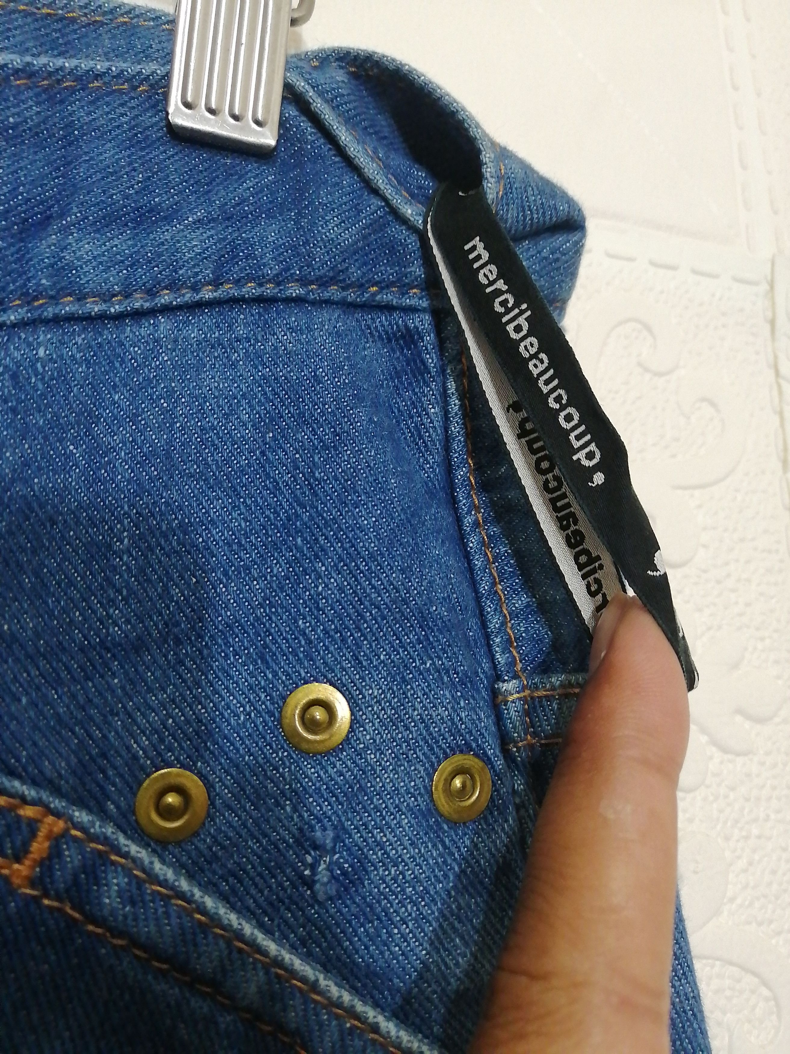 Issey Miyake × Japanese Brand × mercibeaucoup Issey miyake mercibeaucop denim Size US 30 / EU 46 - 5 Thumbnail