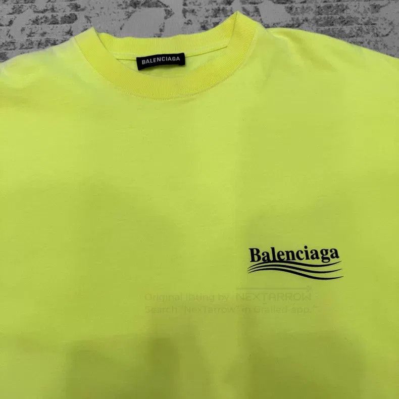 Balenciaga Balenciaga Coke Logo Vintage Logo Loose Short Sleeve Size US XXS / EU 40 - 5 Thumbnail