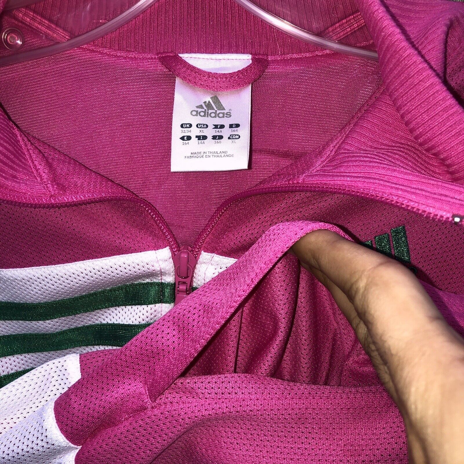 Adidas Vintage Y2K AdidasTrack Jacket Full Zip Retro Girls Active Size M / US 6-8 / IT 42-44 - 2 Thumbnail