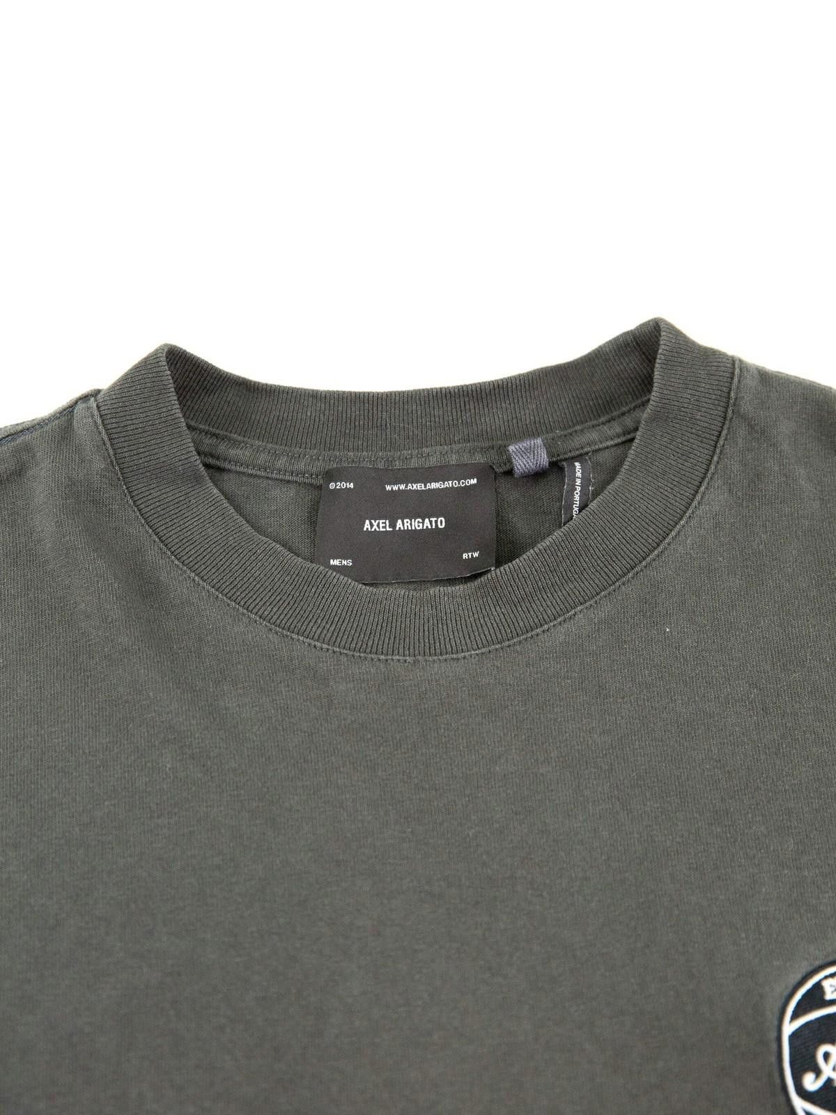 Axel Arigato Axel Arigato Mens Dunk Grey T Shirt Small Grey Size US S / EU 44-46 / 1 - 3 Thumbnail