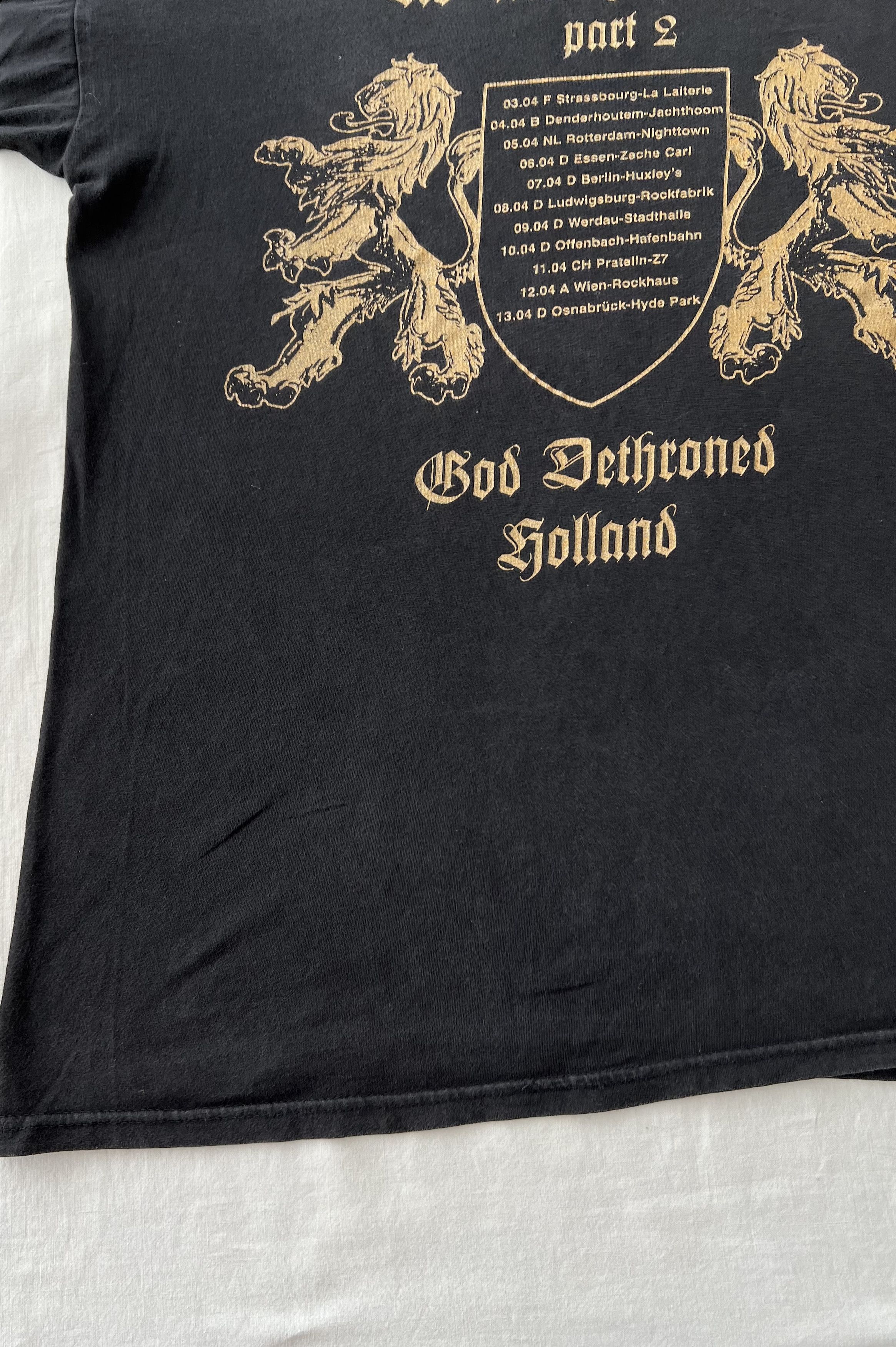 Band Tees Vintage 90s God Dethroned The Grand Grimoire Long Sleeve Size US XL / EU 56 / 4 - 20 Thumbnail