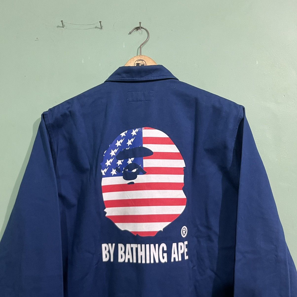 Bape Bape Big Logo Coach Jacket Size US M / EU 48-50 / 2 - 2 Thumbnail