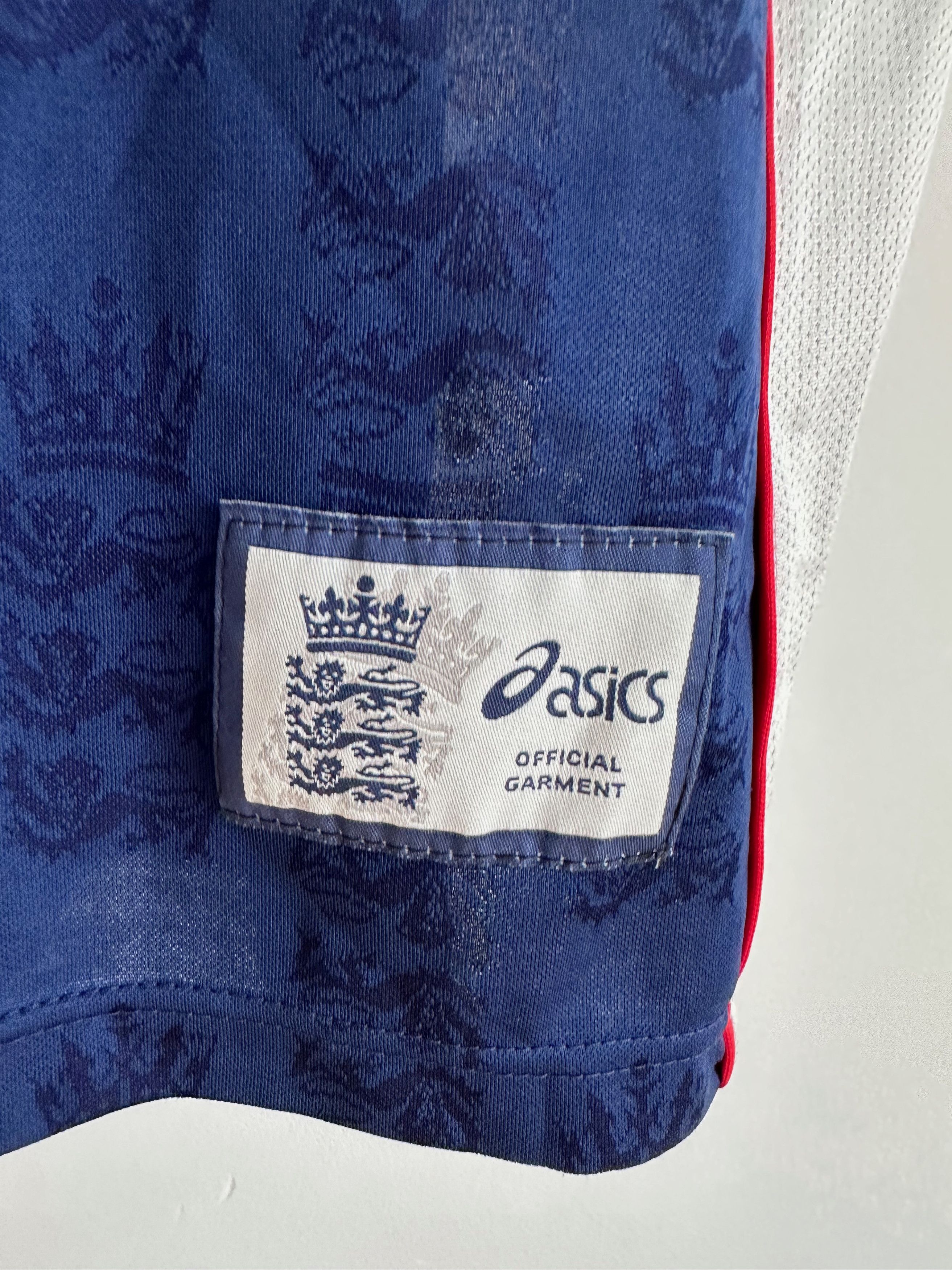 Asics 90's Asics England Cricket National Team Vodafone Size US XL / EU 56 / 4 - 3 Thumbnail
