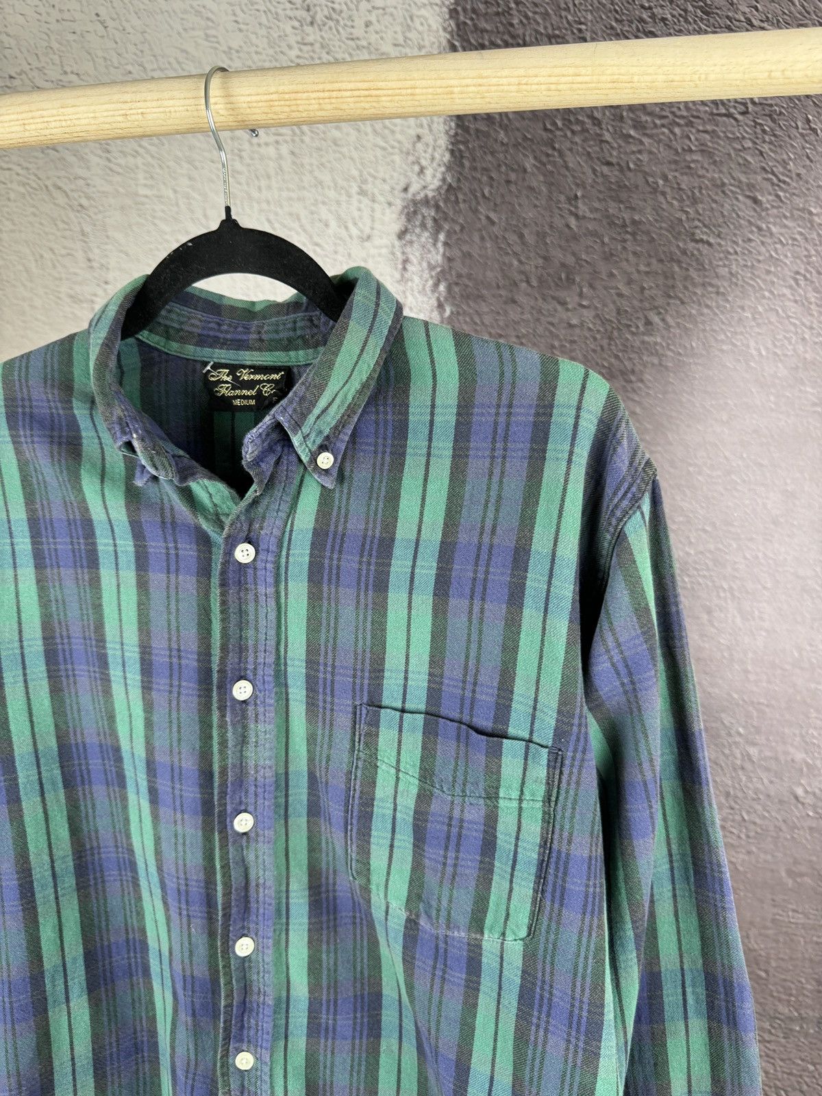 The Vermont Flannel Company × Vintage The Vermont Flannel Co. Checkered vintage made in USA shirt Size US M / EU 48-50 / 2 - 4 Thumbnail