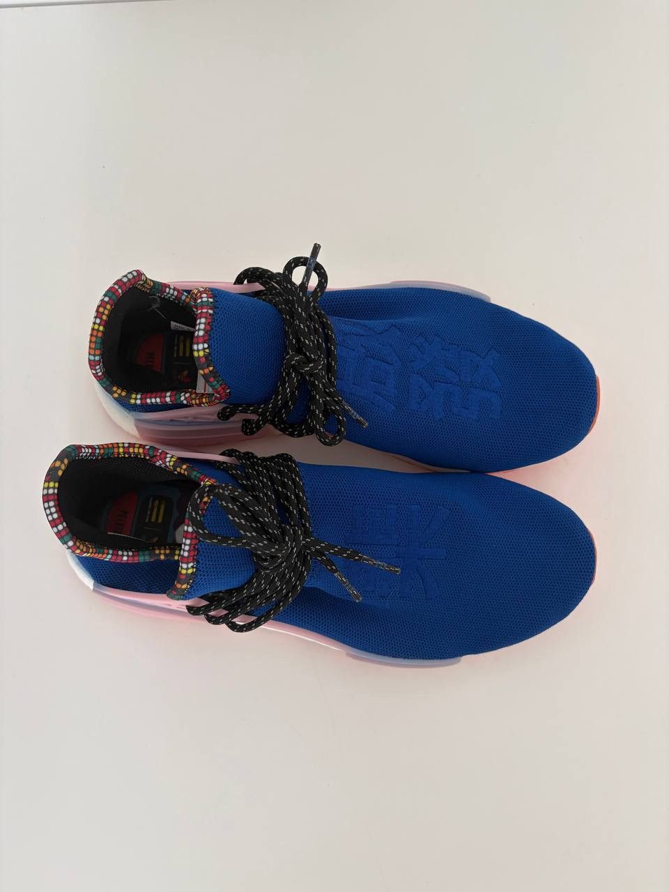Adidas × Pharrell Adidas Pharrell NMD HU Inspiration Pack Powder Blue Size US 10 / EU 43 - 2 Thumbnail