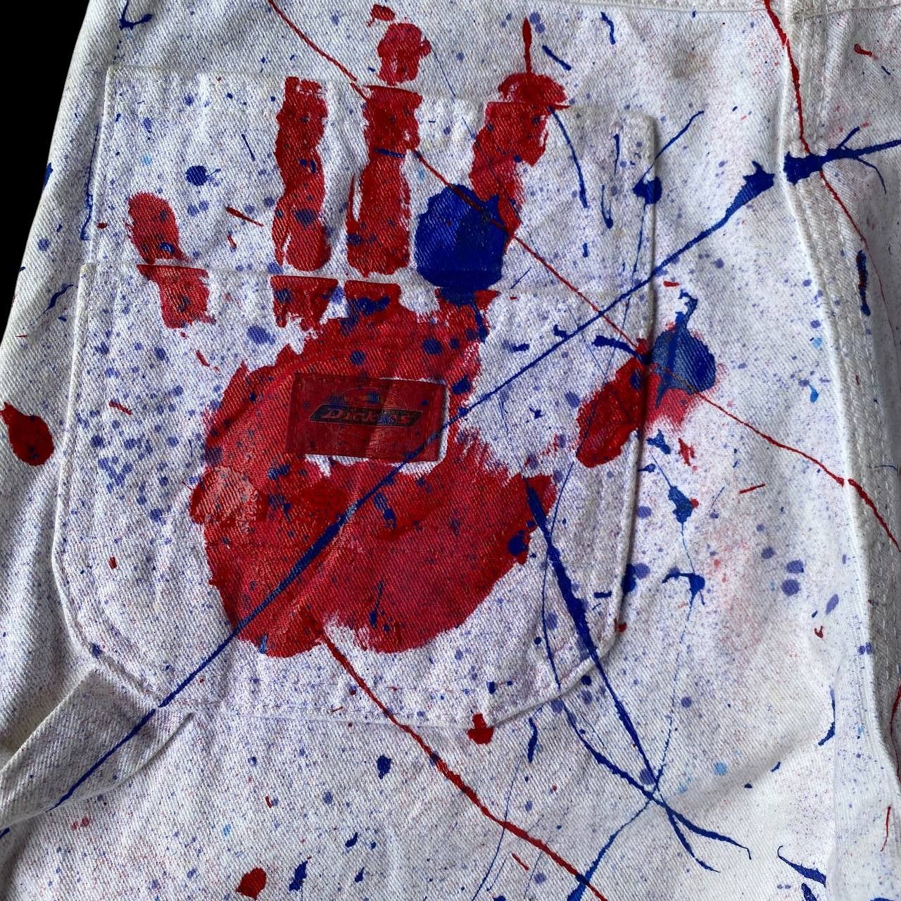 Vintage VINTAGE DICKIES CARPENTER REWORKED SPLATTER PAINT W28X32 Size US 28 / EU 44 - 13 Thumbnail