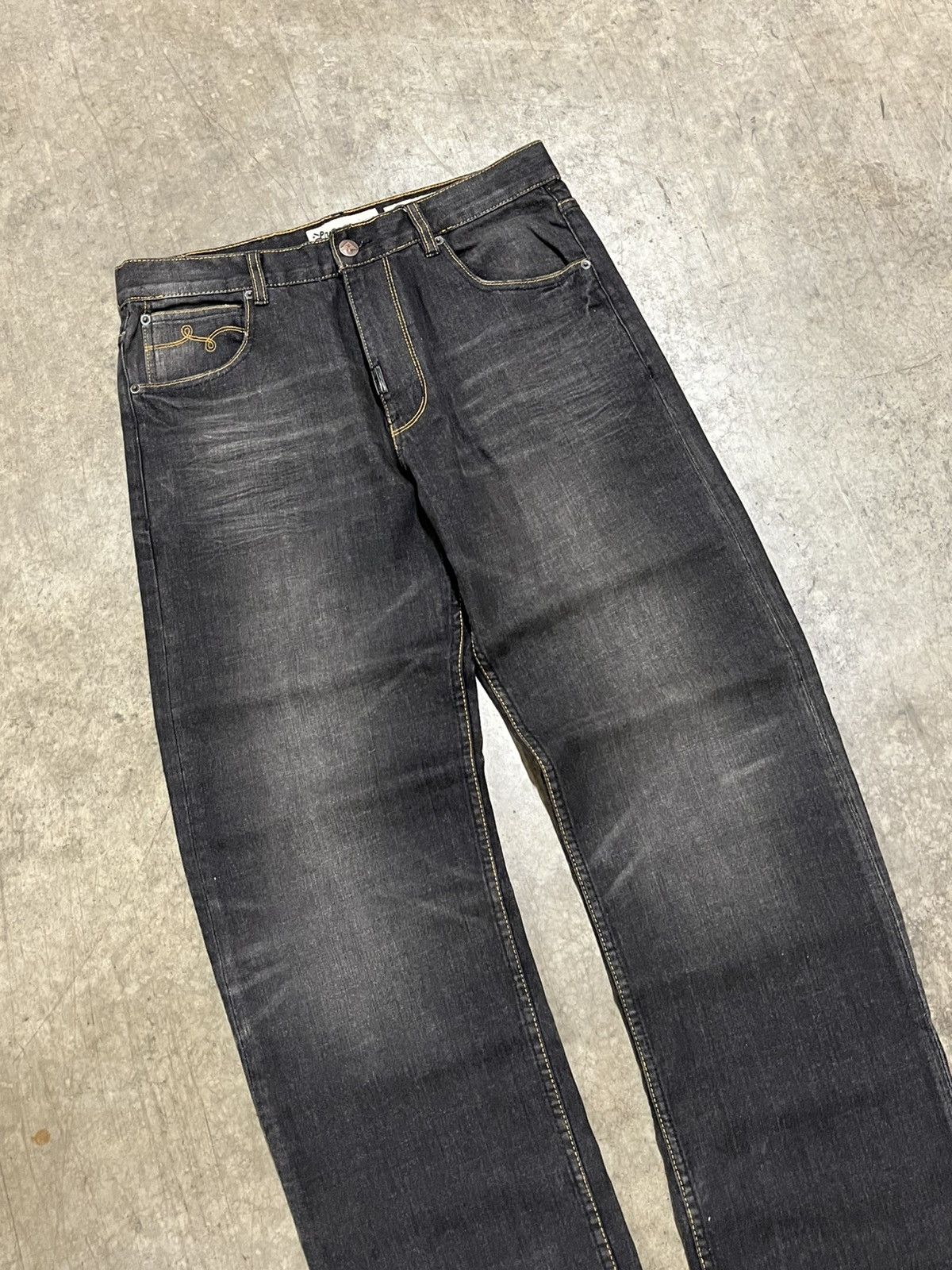 Southpole × Vintage Y2K baggy fit southpole style denim wide leg opium grunge Size US 34 / EU 50 - 4 Thumbnail