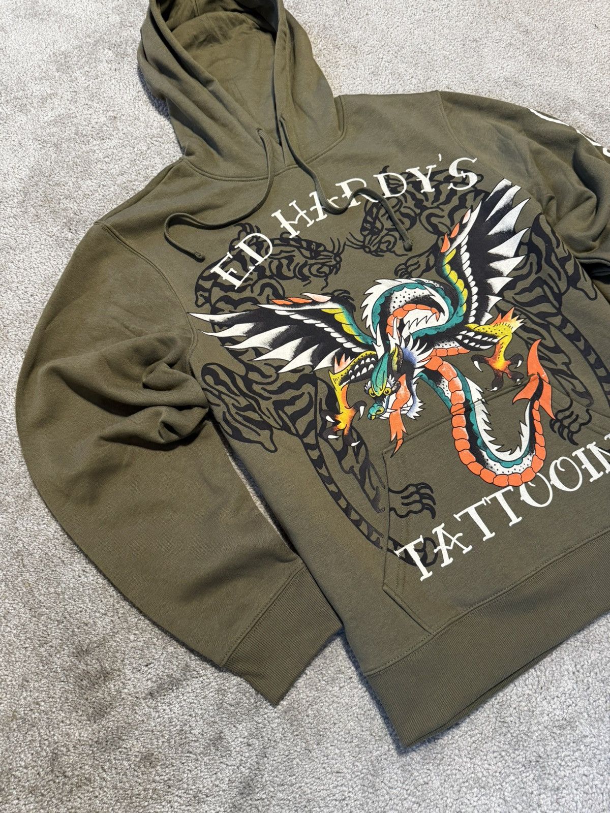 Ed Hardy Men’s Hoodie Ed hardy Y2K Size US M / EU 48-50 / 2 - 5 Thumbnail