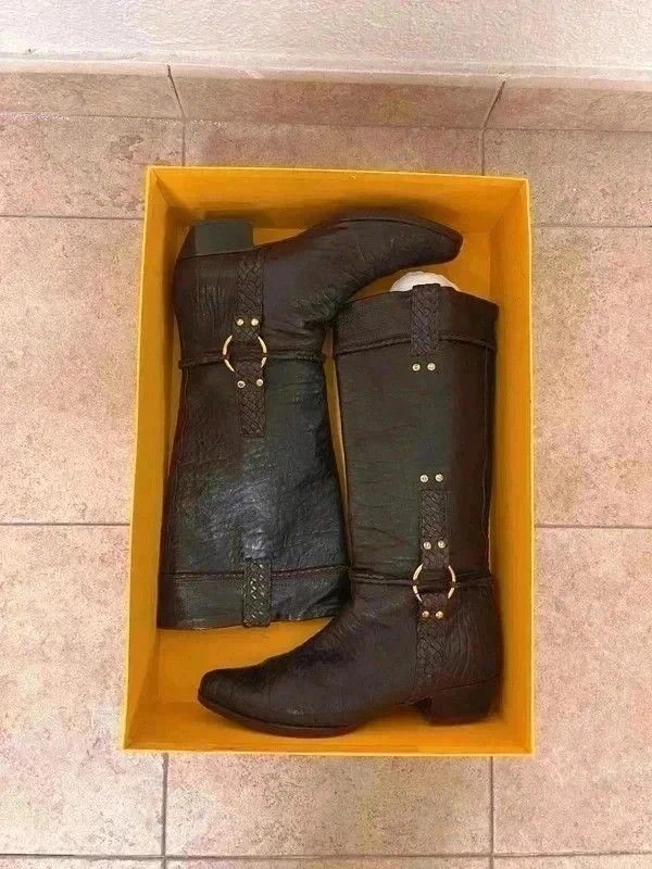 Fendi Botas Fendi Piel Nappa estilo Size US 8 / IT 38 - 9 Thumbnail