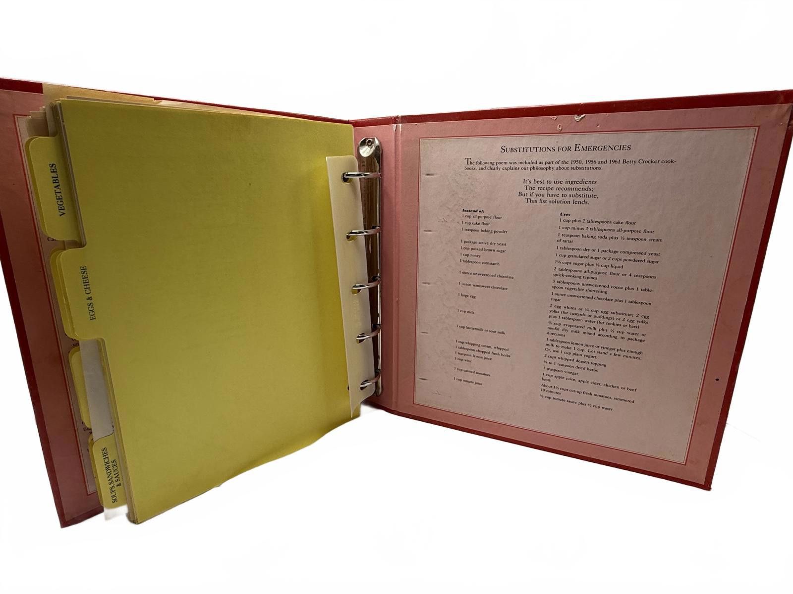 Other Betty Crockers Anniversary Edition Cookbook Binder Bible Size ONE SIZE - 7 Thumbnail