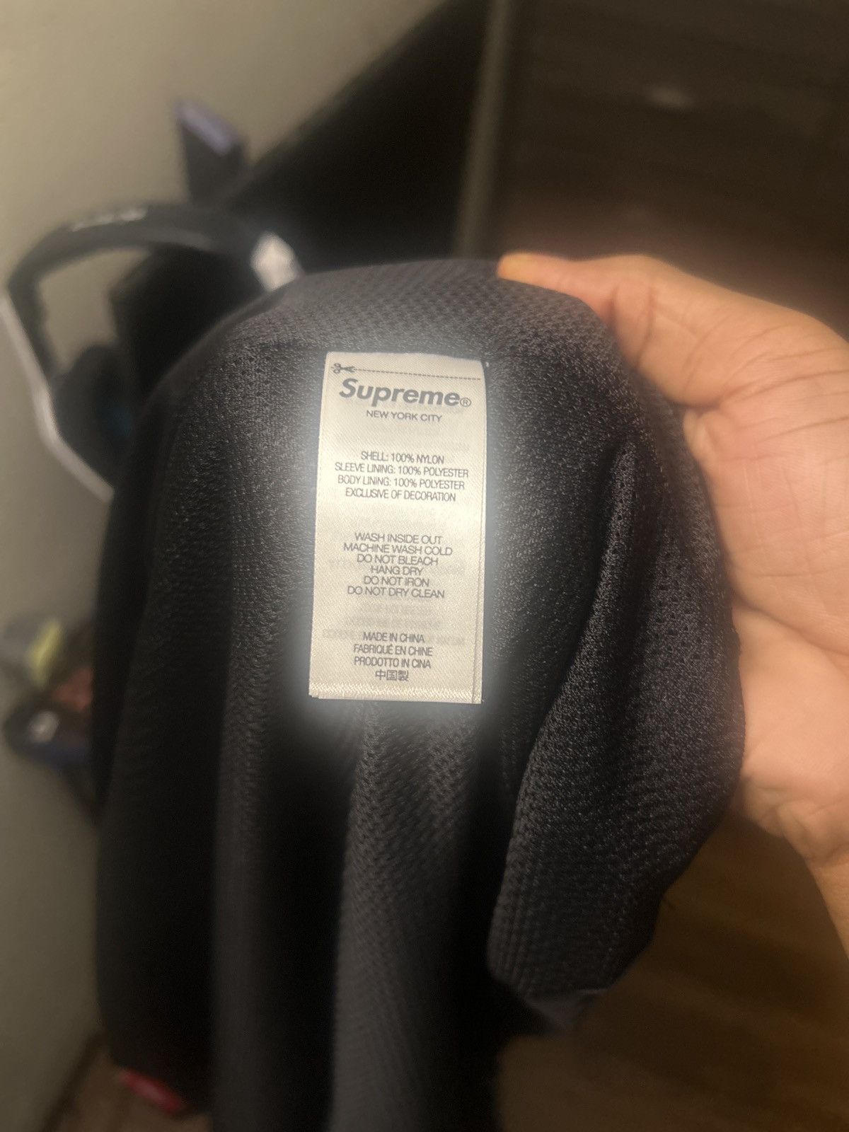 Supreme Supreme Contrast Zip Track Jacket ‘Black’ Size US M / EU 48-50 / 2 - 2 Thumbnail