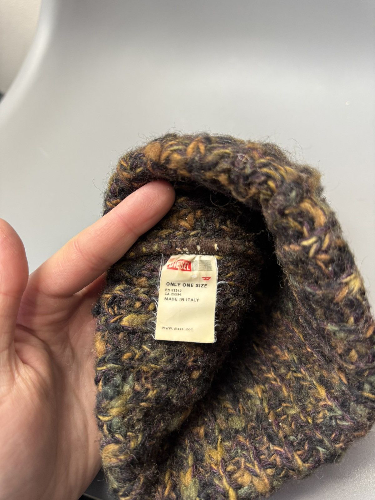 Diesel Vintage Diesel Hat Y2K Rare Outdoor Life Streetwear Size ONE SIZE - 7 Thumbnail