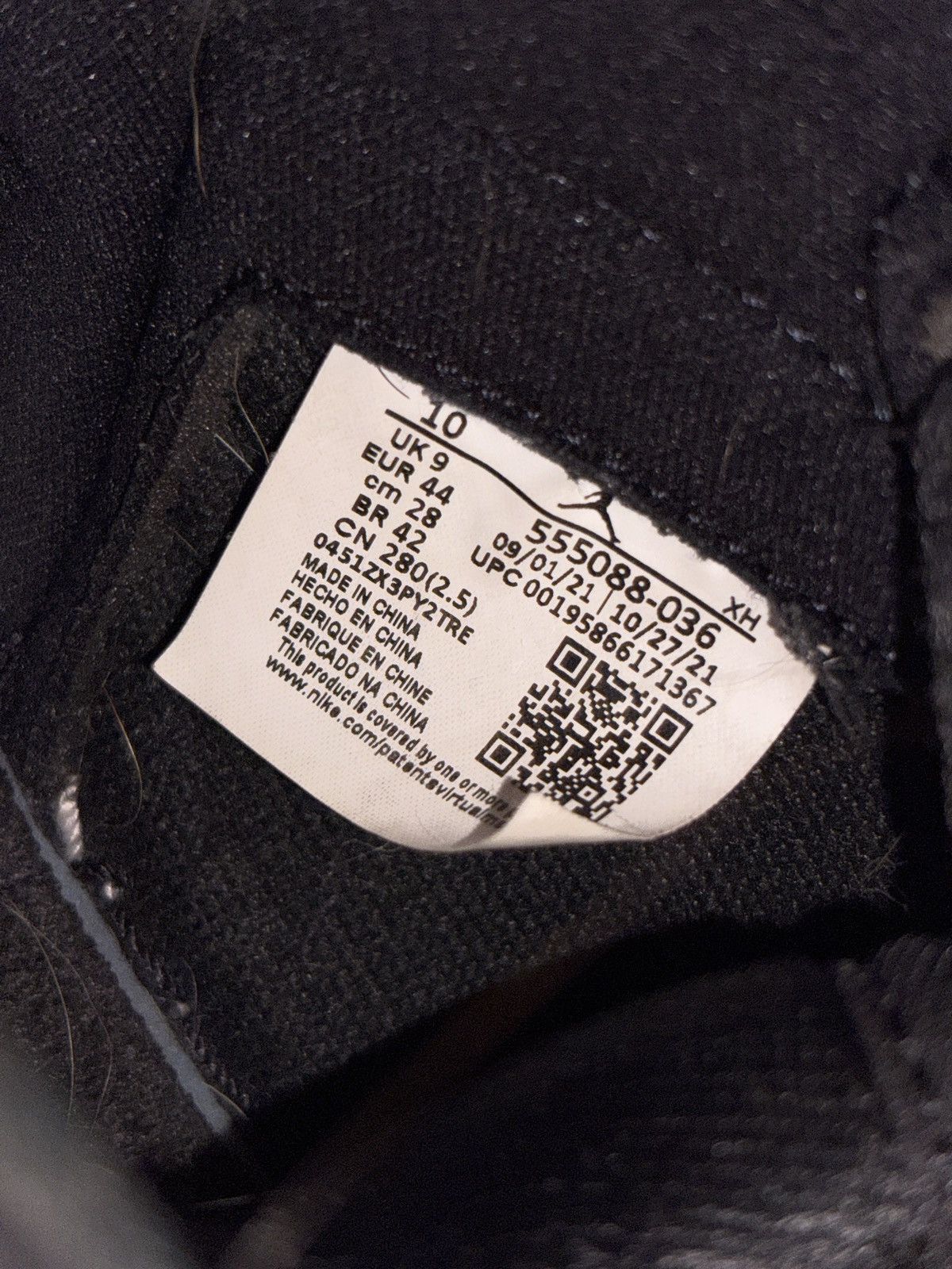 Nike Air jordan 1 high og rebellionaire Size US 10 / EU 43 - 10 Thumbnail