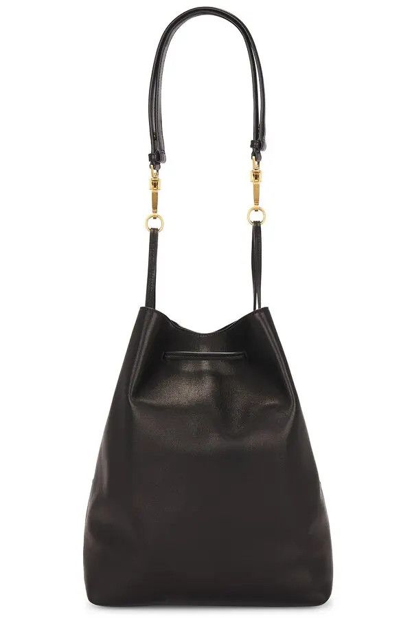 Saint Laurent Paris o1bcso1str1225 Size:OS/Paris Vii Pouchon in Black Size ONE SIZE - 2 Thumbnail