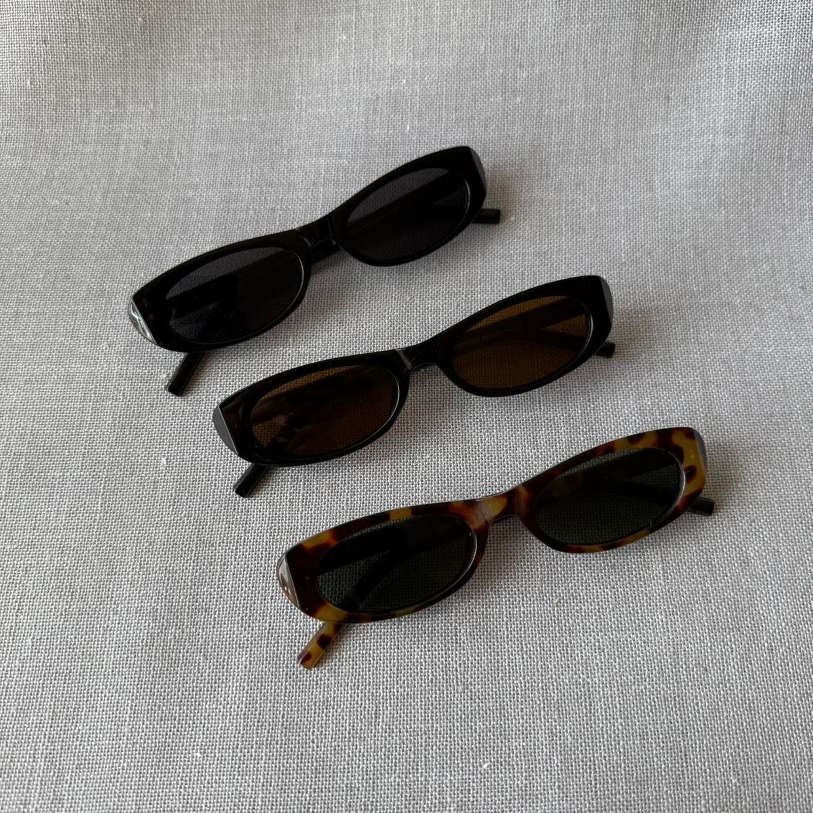 Other Skinny thin frame sunglasses MENS2 Size ONE SIZE - 8 Thumbnail