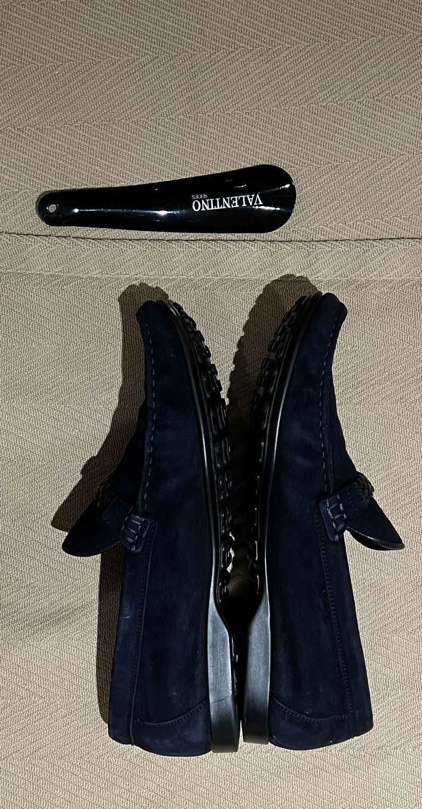 Valentino Valentino Suede Loafers Size US 7.5 / EU 40-41 - 4 Thumbnail
