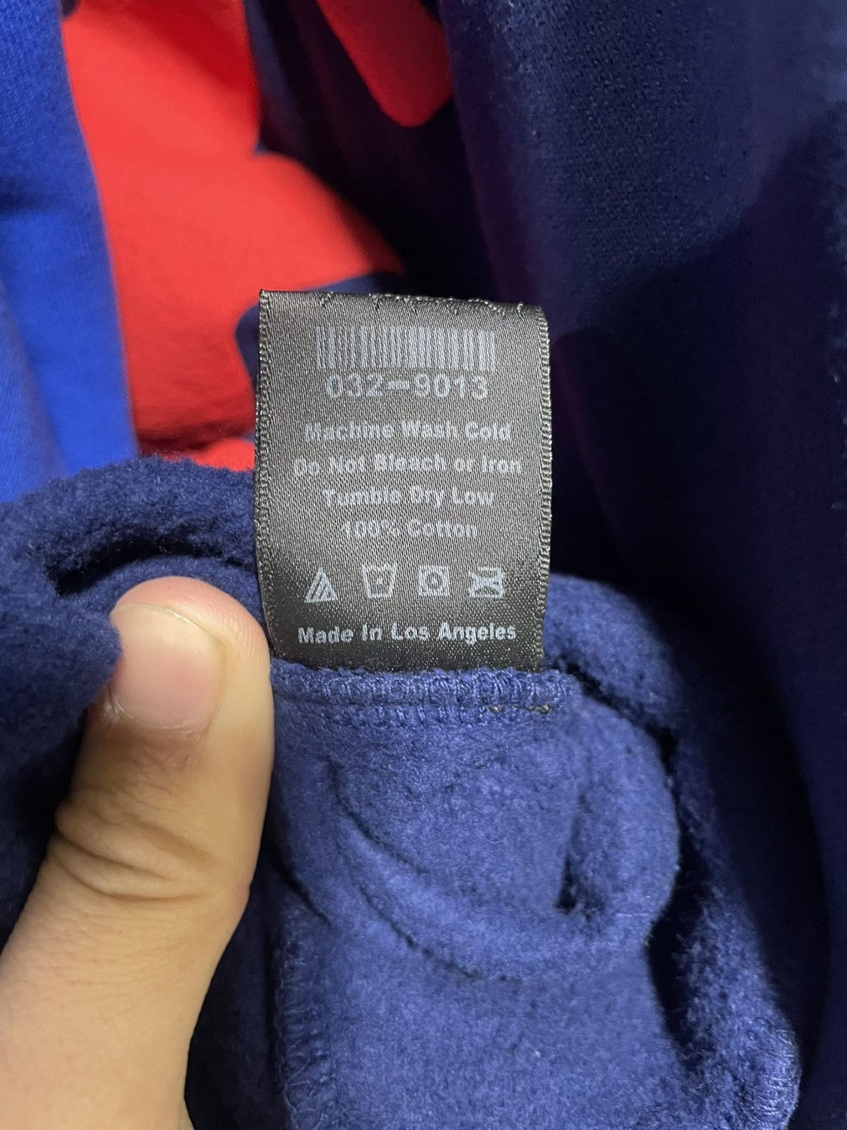 Sp5der Sp5der Beluga Hoodie Navy Size US XS / EU 42 / 0 - 8 Thumbnail