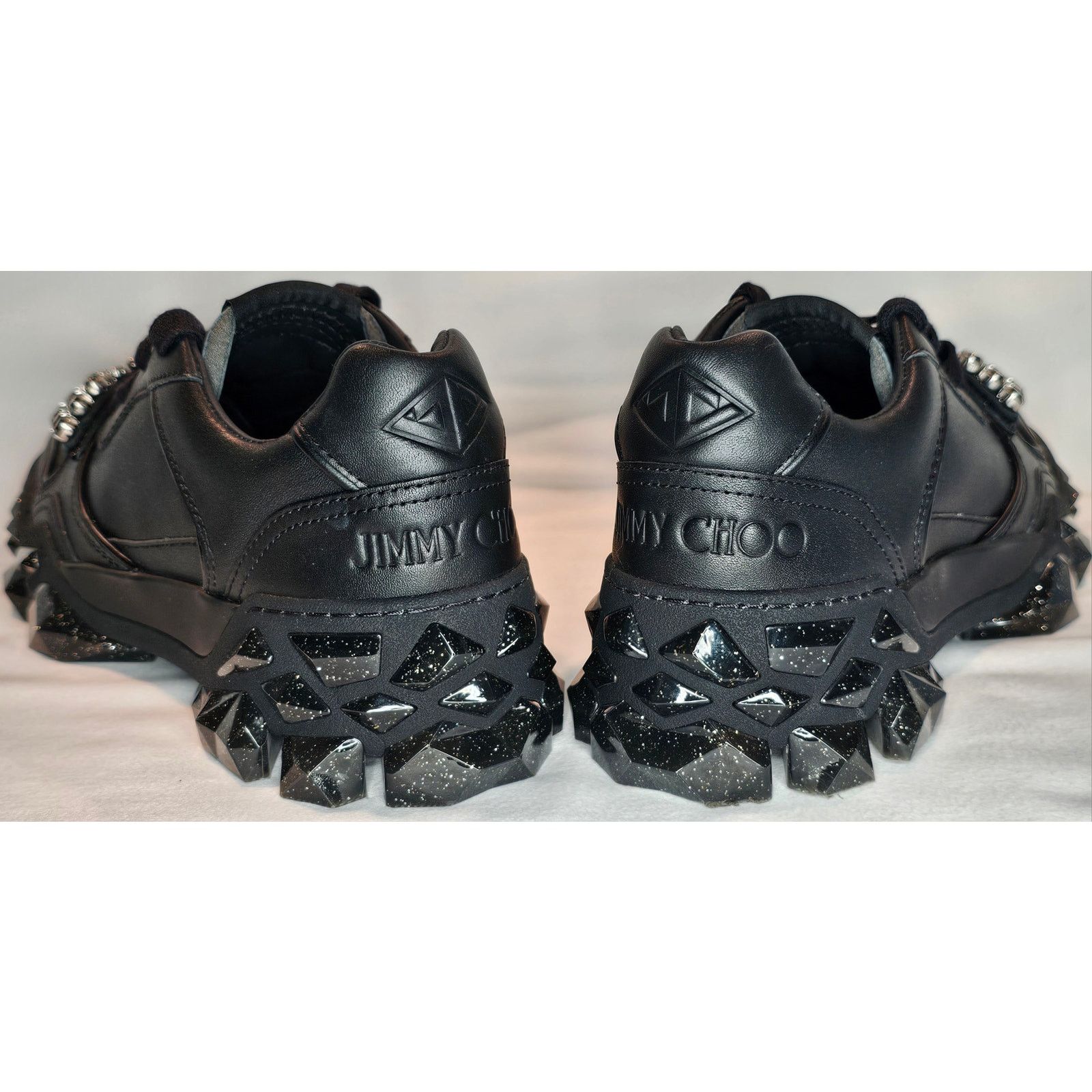 Jimmy Choo Jimmy Choo Diamond Leather Trainers Size 36 Size US 6 / IT 36 - 4 Thumbnail