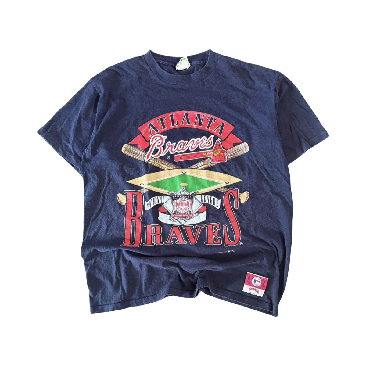 Nutmeg Vintage Atlanta Braves tee Size US L / EU 52-54 / 3 - 1 Thumbnail