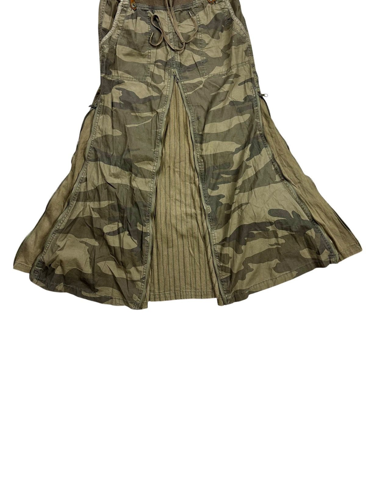 GOA Archive GOA - Camo Suspender Maxi Skirt Size 28" / US 6 / IT 42 - 11 Thumbnail