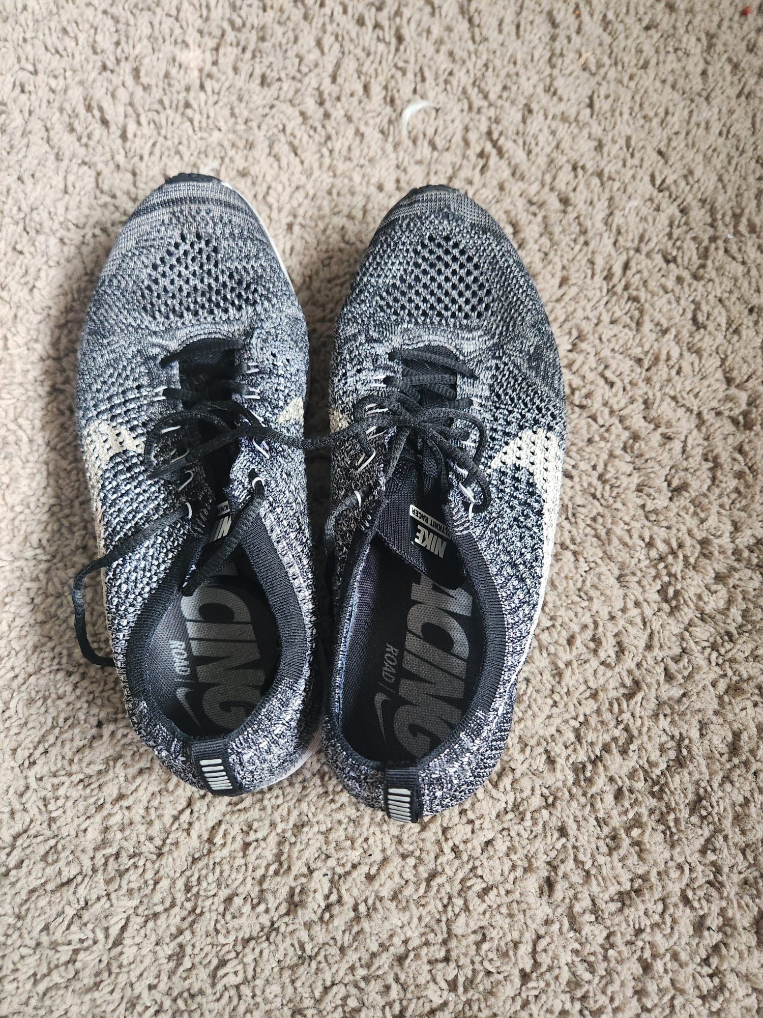 Nike Nike Flyknit Racer Oreo 2 Size US 8.5 / EU 41-42 - 5 Thumbnail