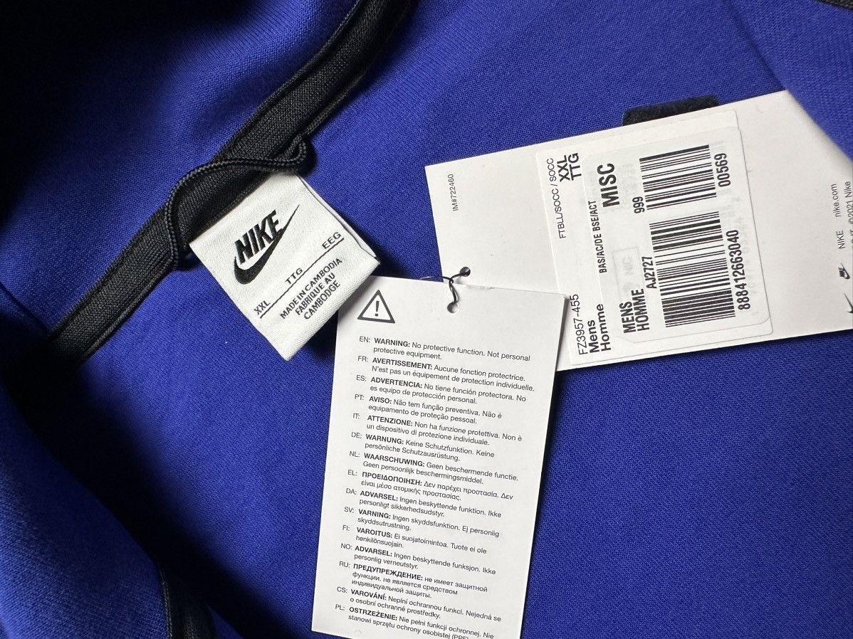 Nike Tech fleece Barcelona zip hoodie drill size XXL rare