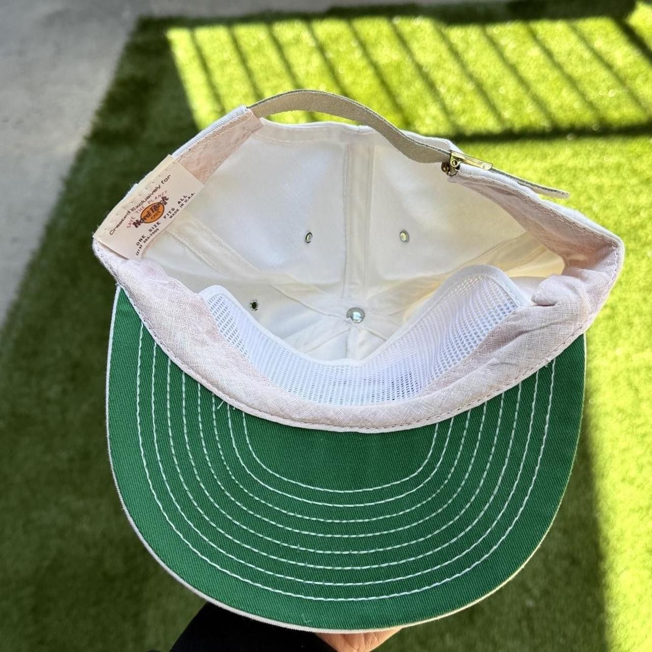 Hard Rock Cafe Hard Rock Cafe Honolulu white baseball cap vintage Size ONE SIZE - 3 Thumbnail