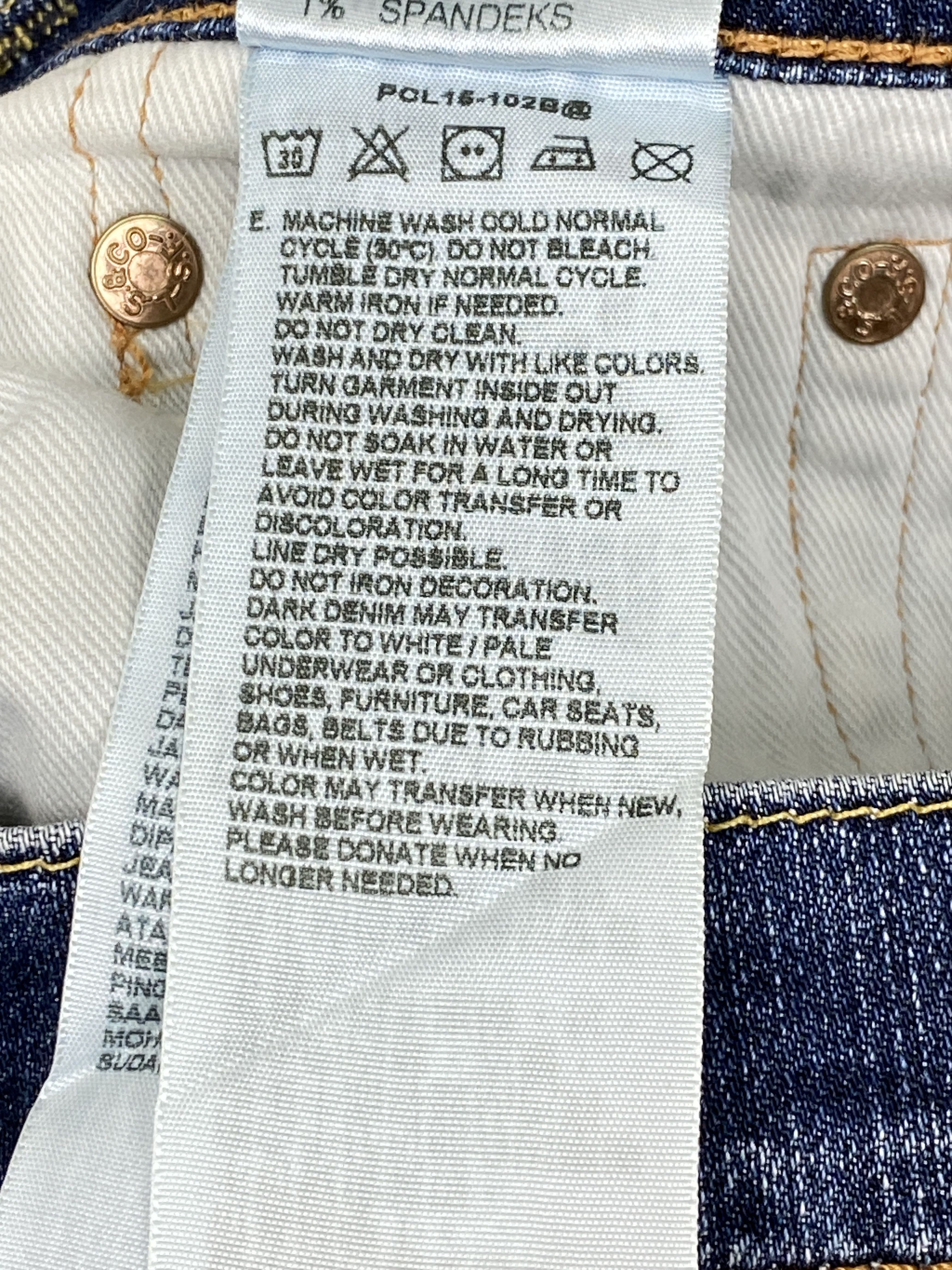 Levi's Vintage Levi's 511 Slim Fit Faded Blue Jeans DJ0010Z Size US 30 / EU 46 - 14 Thumbnail