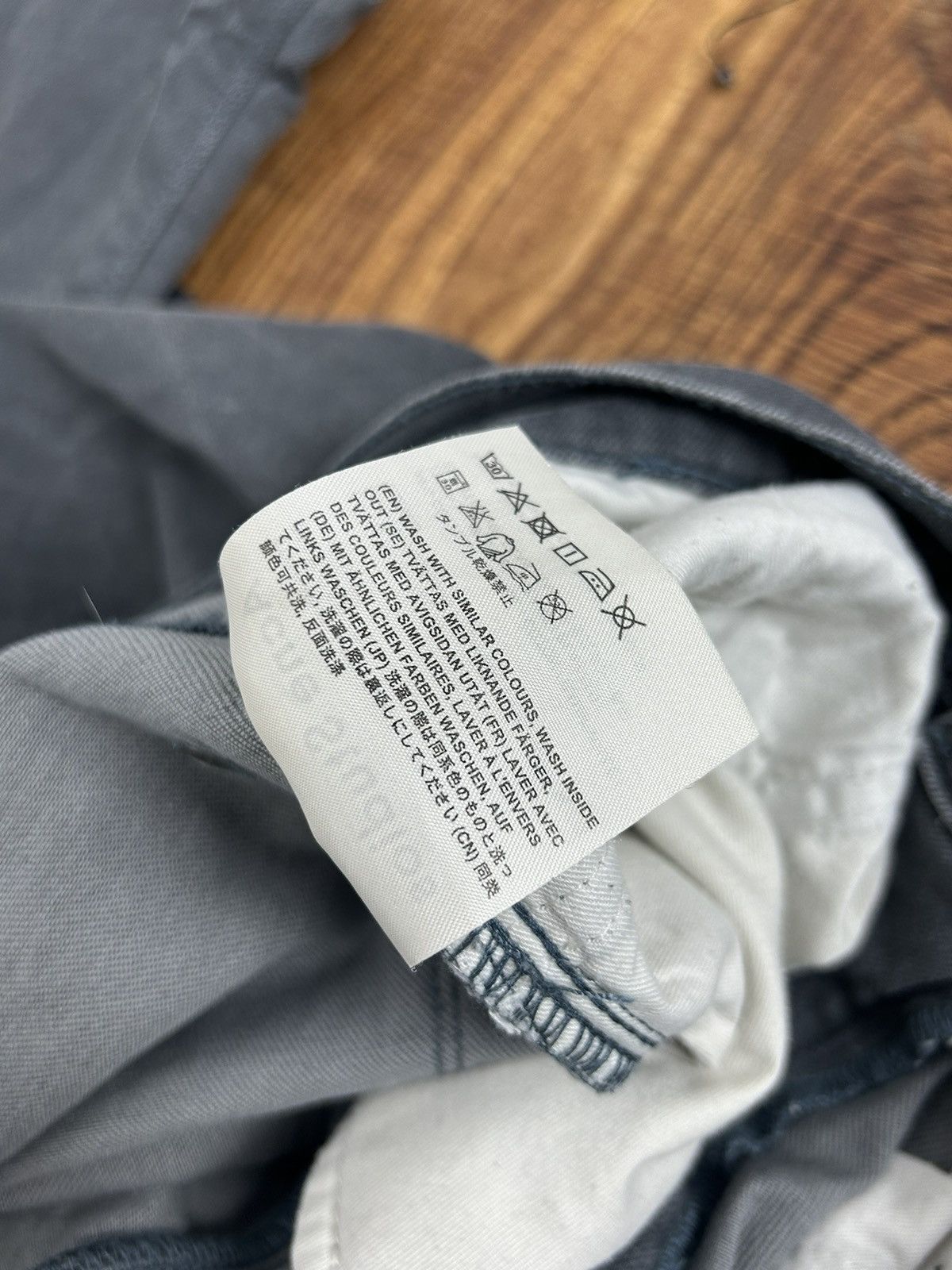 Acne Studios Acne Studios Max Darko Slim Leg Jeans In Grey 28/32 Size US 28 / EU 44 - 10 Thumbnail