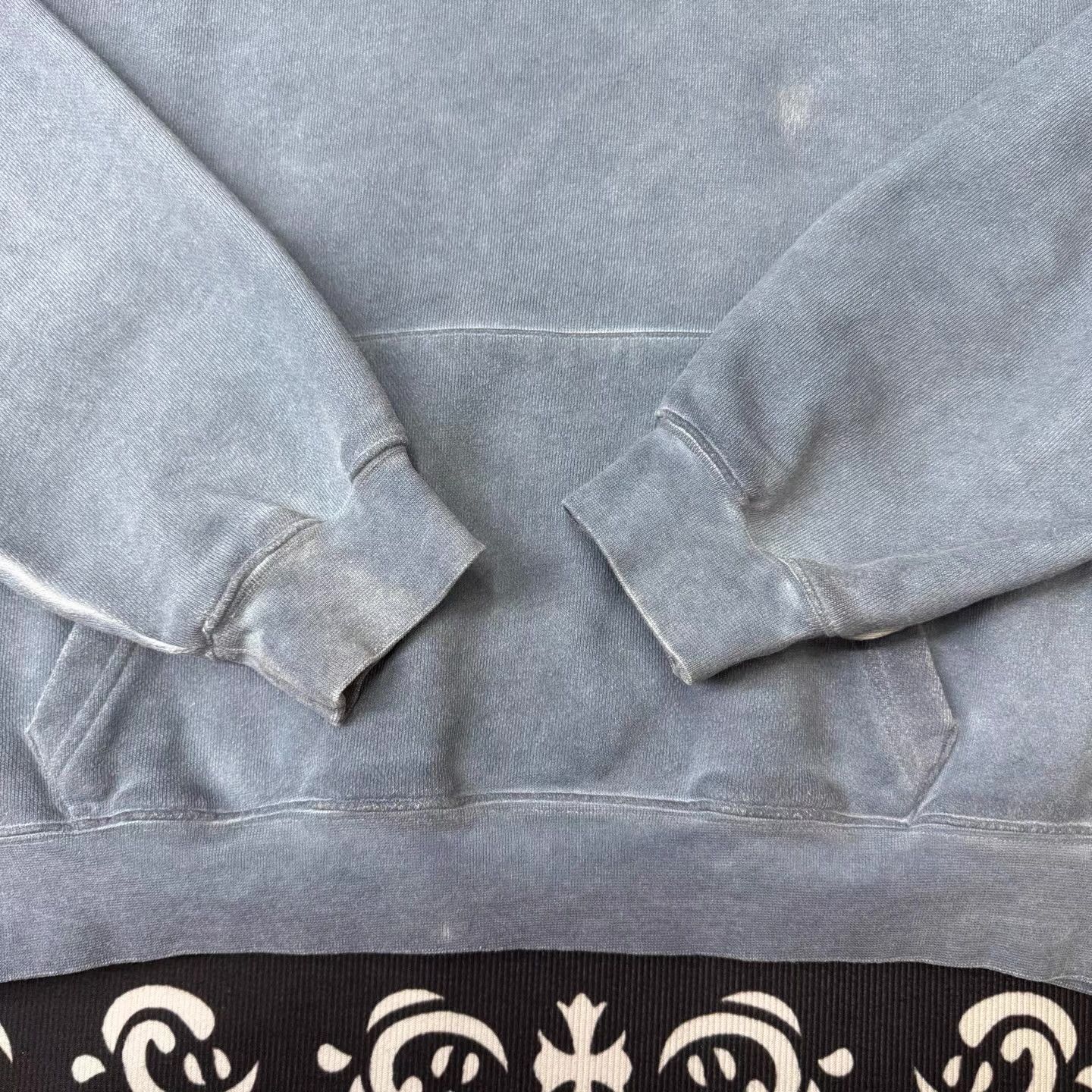 Alexander Wang Alexander Wang Haze BlueFullRhinestone Acid Wash Hoodie Q10 Size US M / EU 48-50 / 2 - 4 Thumbnail