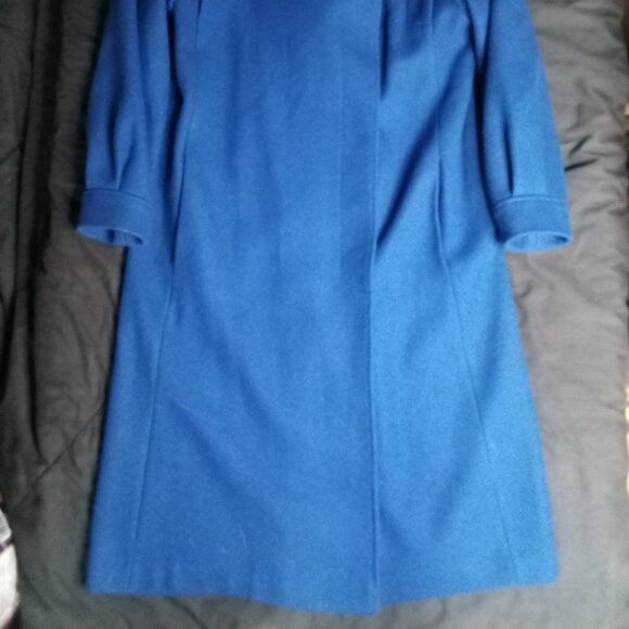 Other Vintage 60s Jill Jr. Wool Overcoat Blue ILGWU Size US M / EU 48-50 / 2 - 3 Thumbnail