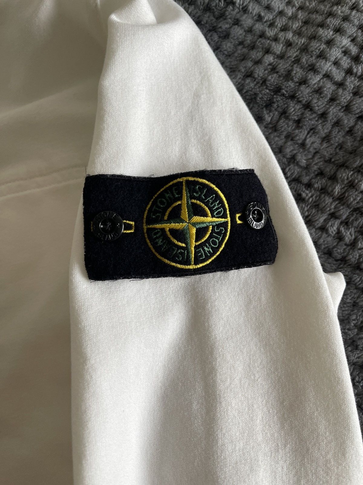 Stone Island Stone Island White Sweatshirt Size US M / EU 48-50 / 2 - 2 Thumbnail
