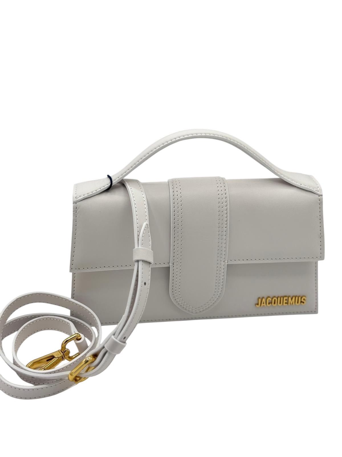 Jacquemus Jacquemus Le Grand Bambino White Gold Size ONE SIZE - 4 Thumbnail