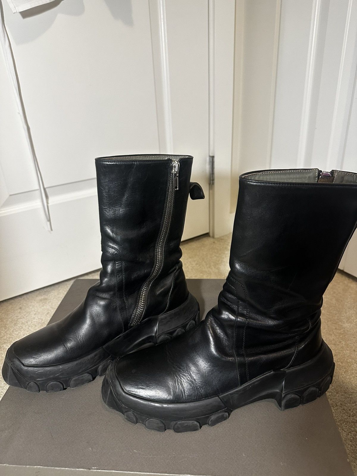 Rick Owens Rick Owens SS19 Babel Translucent Swamp Tractor Dunk 
