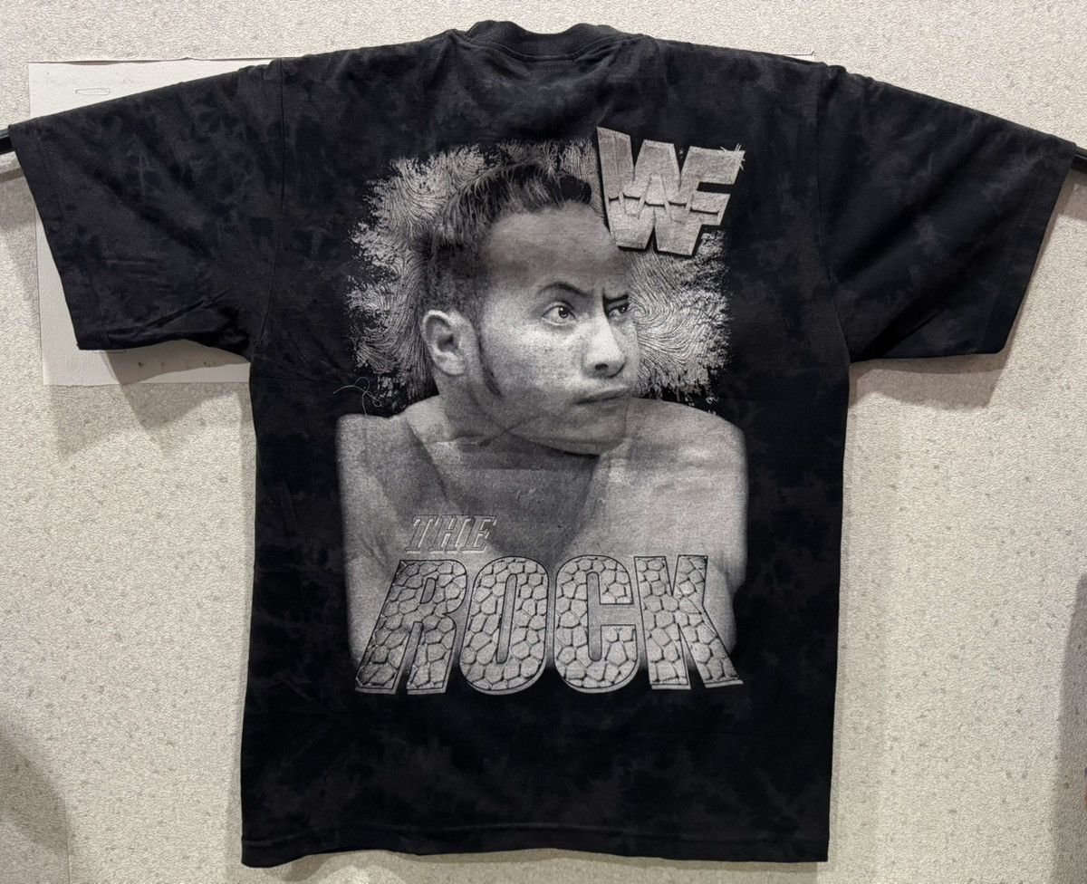 Vintage × WWE × WWF Vintage Y2K The Rock WWF BPT01 Size US XL / EU 56 / 4 - 4 Thumbnail