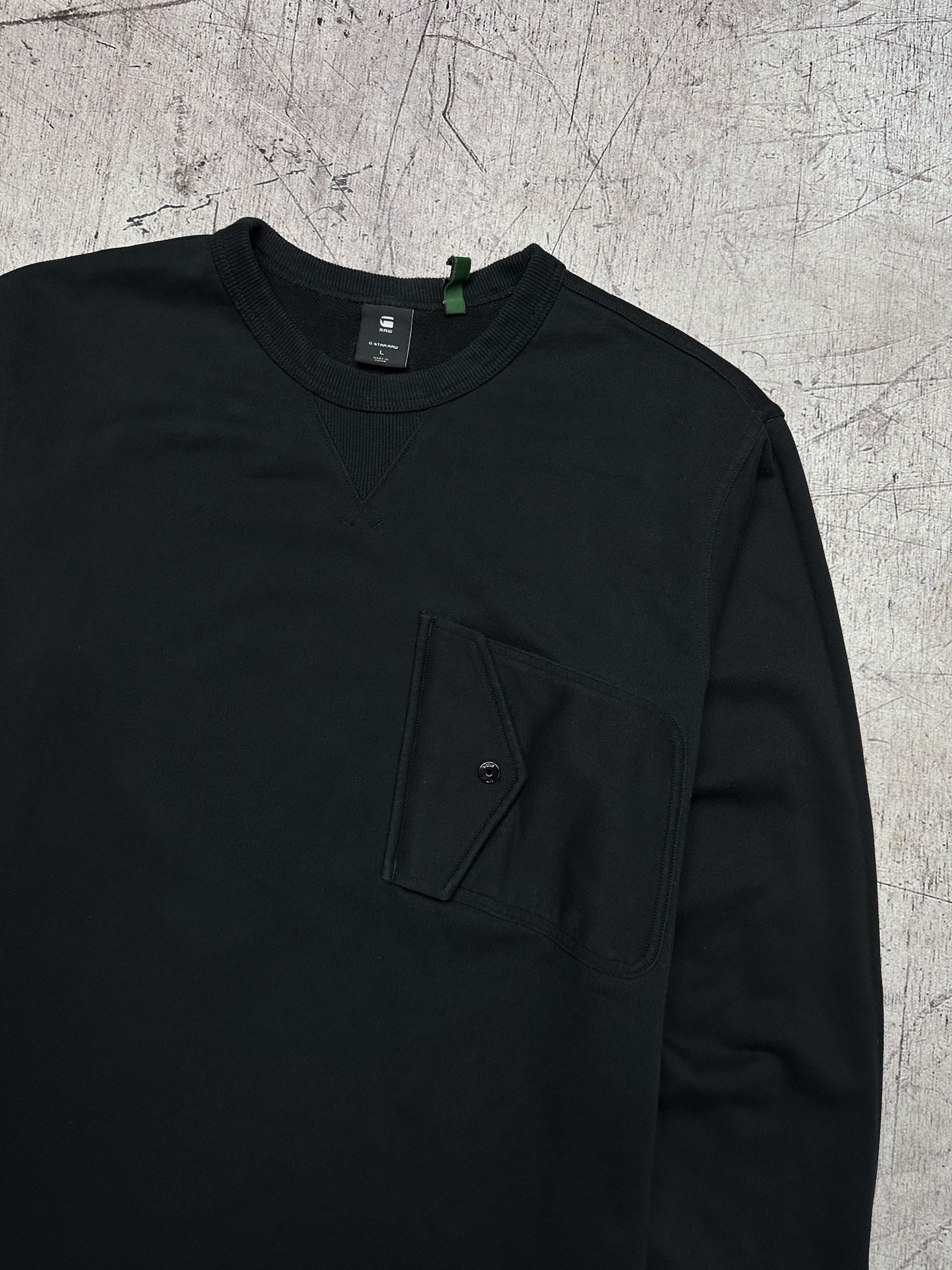 G-Star G Star Raw Chest R PCT Mens Sweatshirt Size US L / EU 52-54 / 3 - 2 Thumbnail