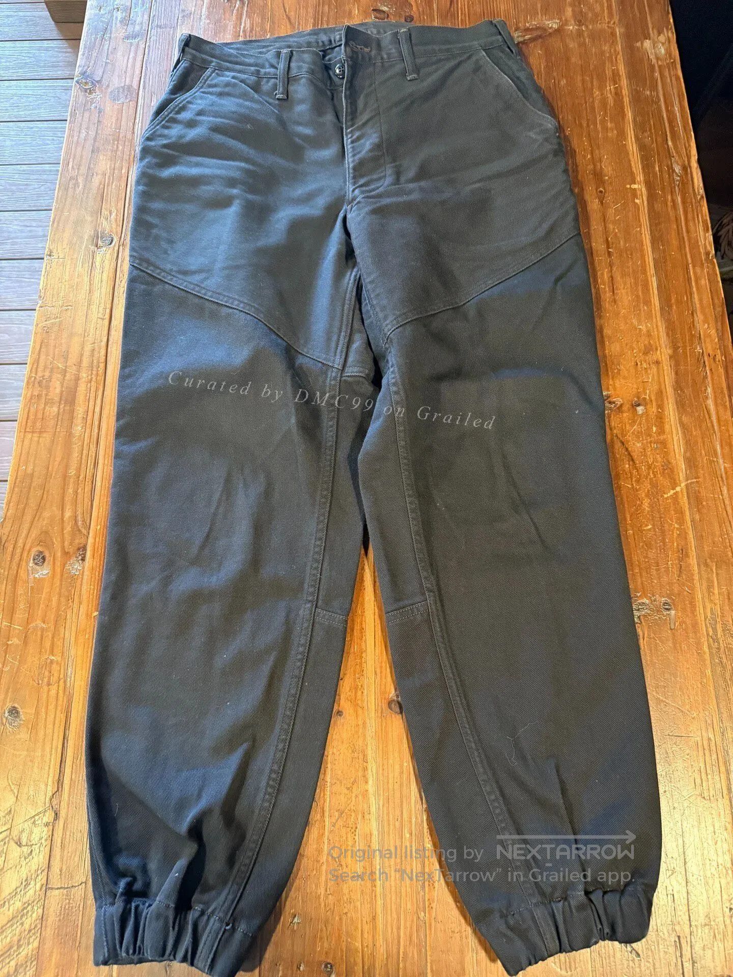 Freewheelers Freewheelers Black Cargo Pants Size 32. Size US 32 / EU 48 - 1 Thumbnail